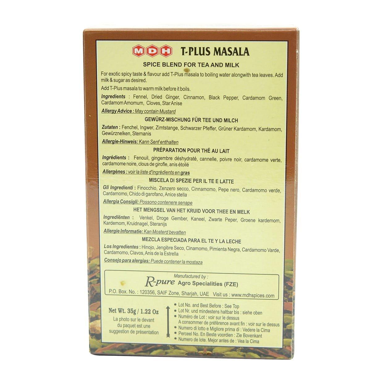 MDH, T-Plus Masala, 35 Grams(gm) - Image 3