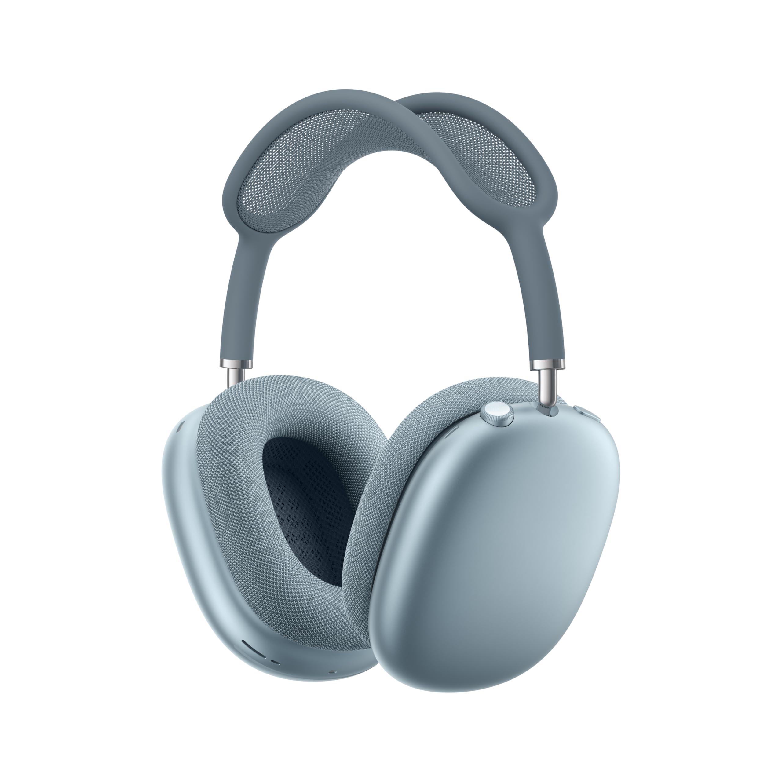 Apple AirPods Max Wireless Over-Ear Headphones, Pro-Level Active Noise Cancellation, Transparency Mode, Personalized Spatial Audio, USB-C Charging, Bluetooth Headphones for iPhone - Blue - Image 2