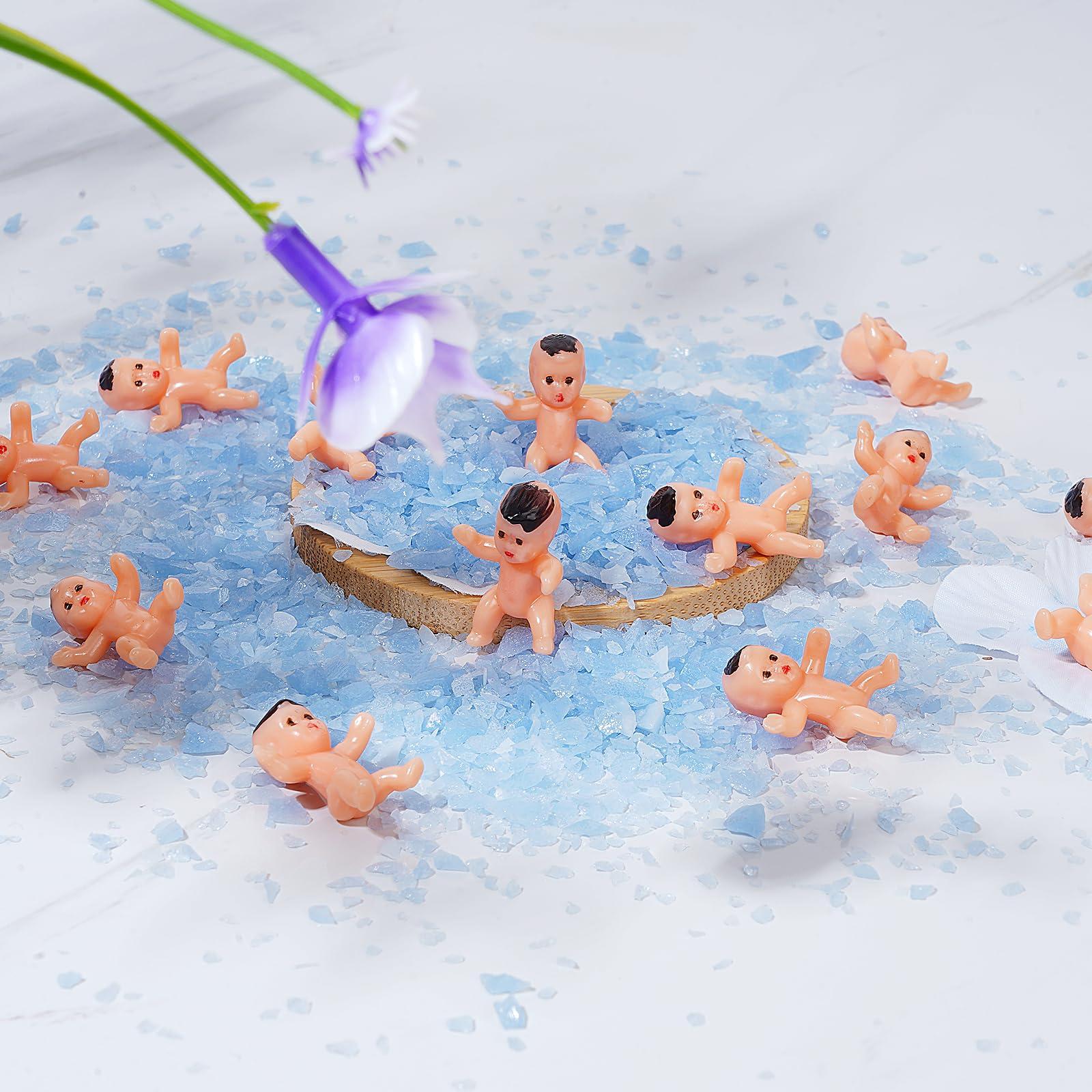 Bouclel Party Decorations Mini Plastic Babies Party Supplies Shower ice cube Game Decor Supplies（40 PCS 1in） - Image 2