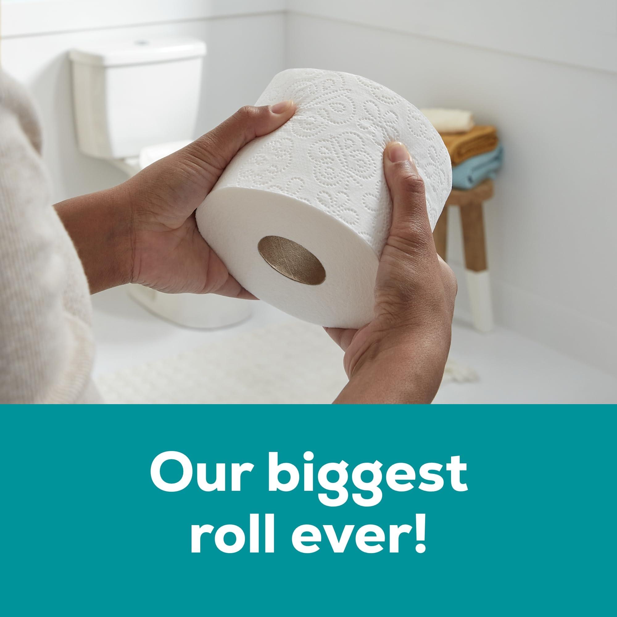 Angel Soft Toilet Paper, 24 Super Mega Rolls = 144 Regular Rolls, Soft and Strong Toilet Tissue - Image 2