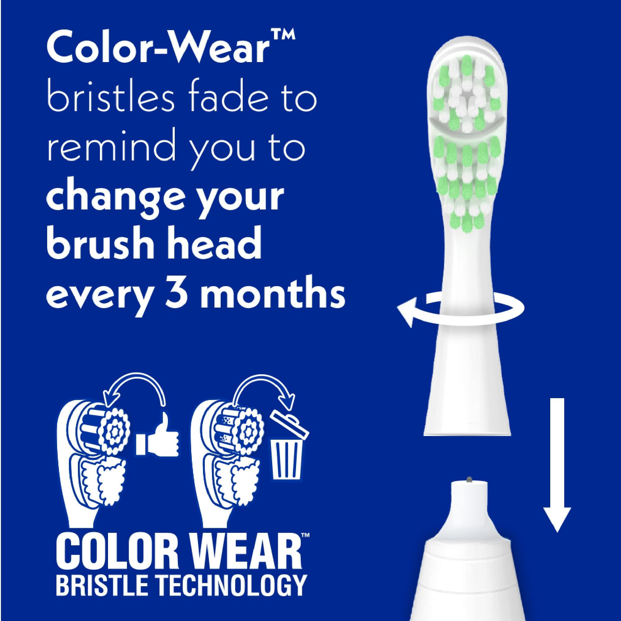 Spinbrush Pro Whiten, Battery Toothbrush for Adults, Medium Bristles, Batteries Included - Image 4