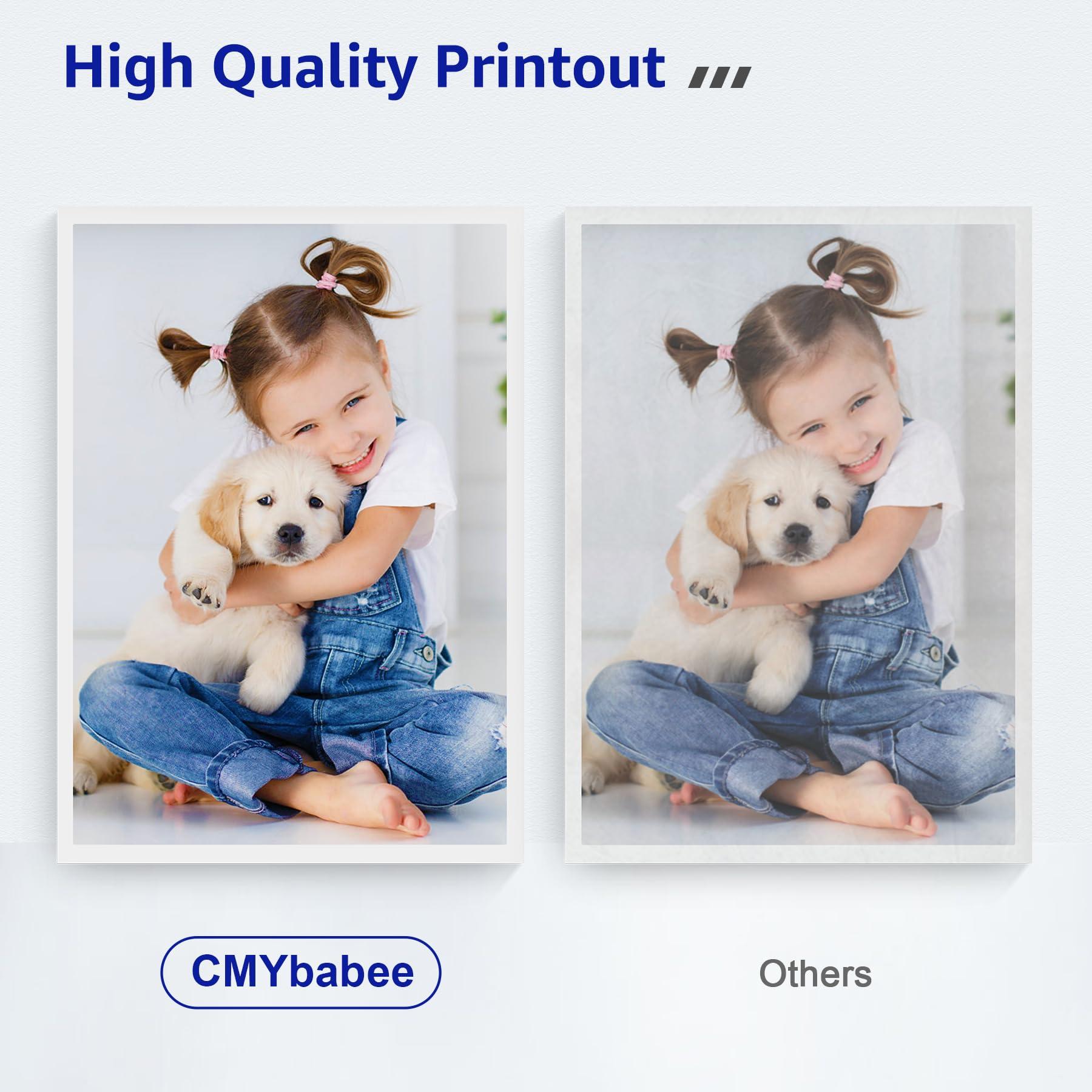 CMYBabee LC401XL Ink Cartridges for Brother Printer - Compatible with Brother LC401, MFC-J1010DW, MFC-J1012DW, MFC-J1170DW, DCP-J1800DW, DCP-J1140DW (BK, C, M, Y, 4 Pack) - Image 5