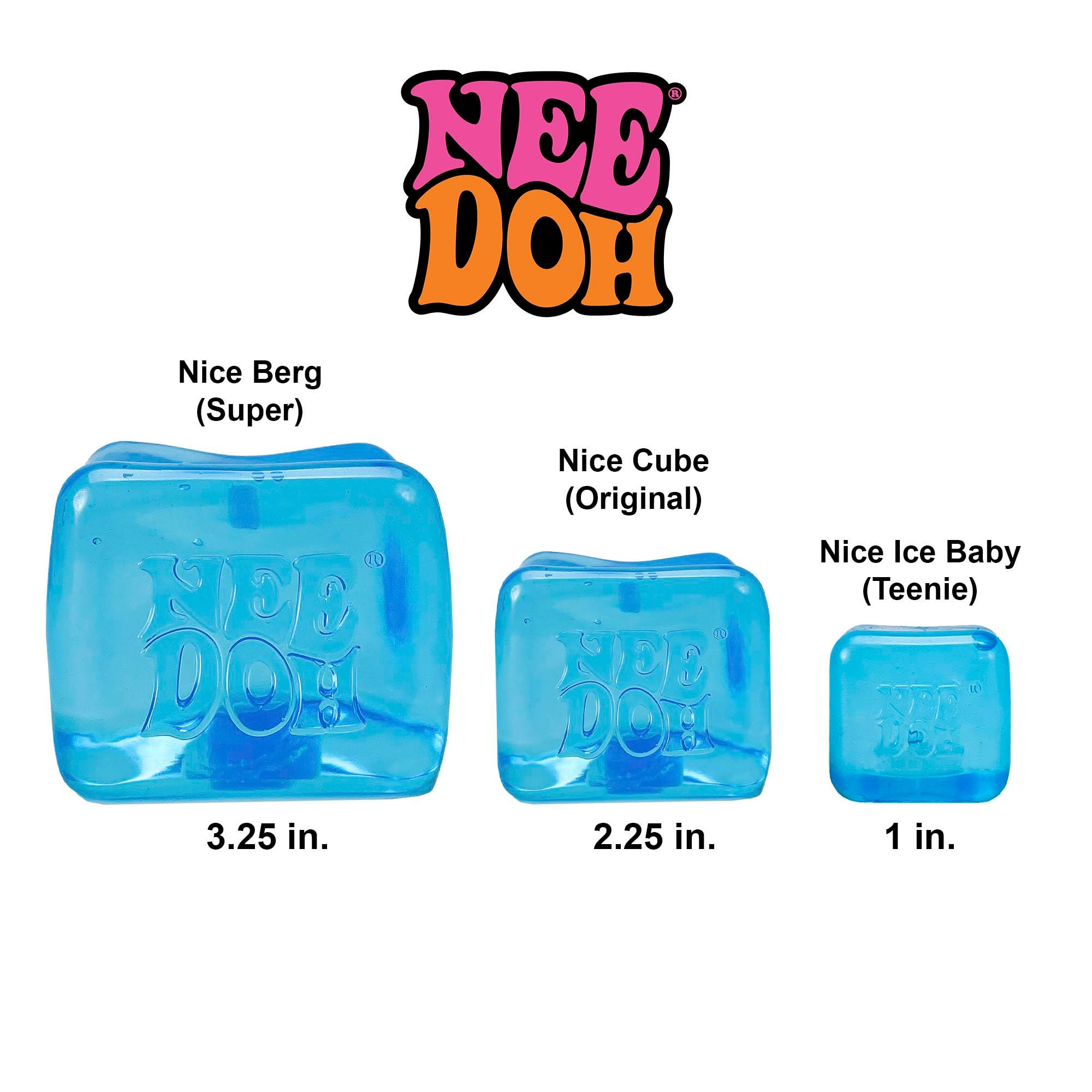 Schylling NeeDoh Nice Ice Baby - Sensory Squeeze Toy - Super Solid Squish - 1.25" Wide - Color May Vary (Pack of 1) - Image 6