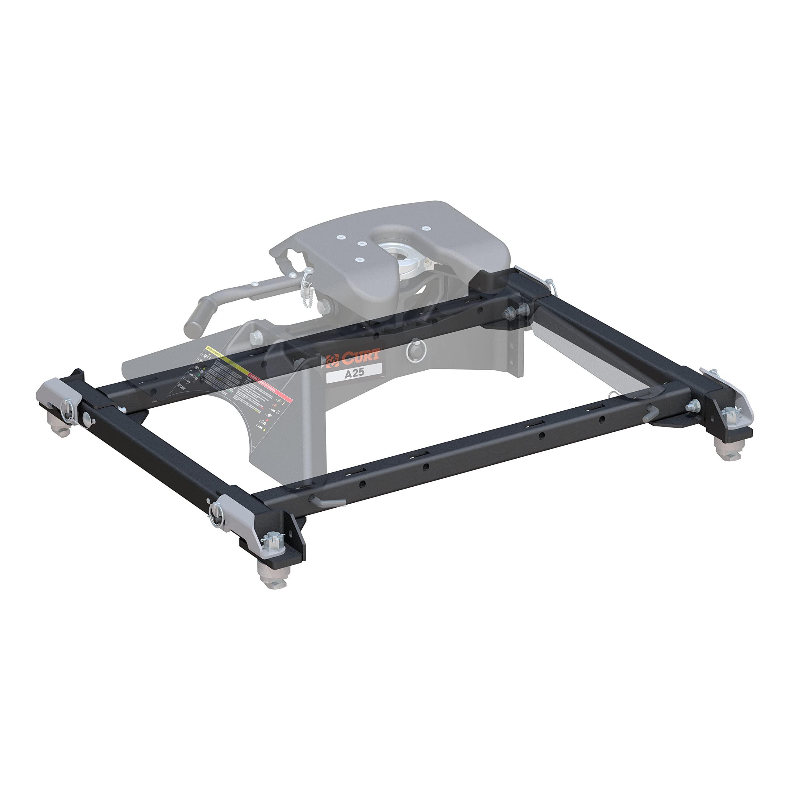 CURT 16042 Replacement Ram 2500, 3500 Puck System 5th Wheel Adapter with Standard Rails, 25,000 lbs - Image 2