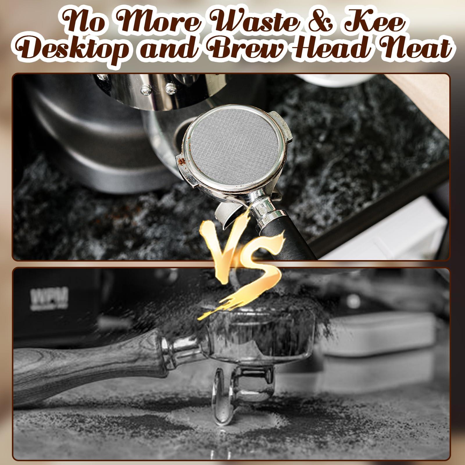 54 mm Dosing Funnel for Breville Barista Portafilters, Pletpet Dosing Funnel with 53.5mm Puck Screen Kit for Breville Espresso Accessories to Reduces The Mess - Image 4