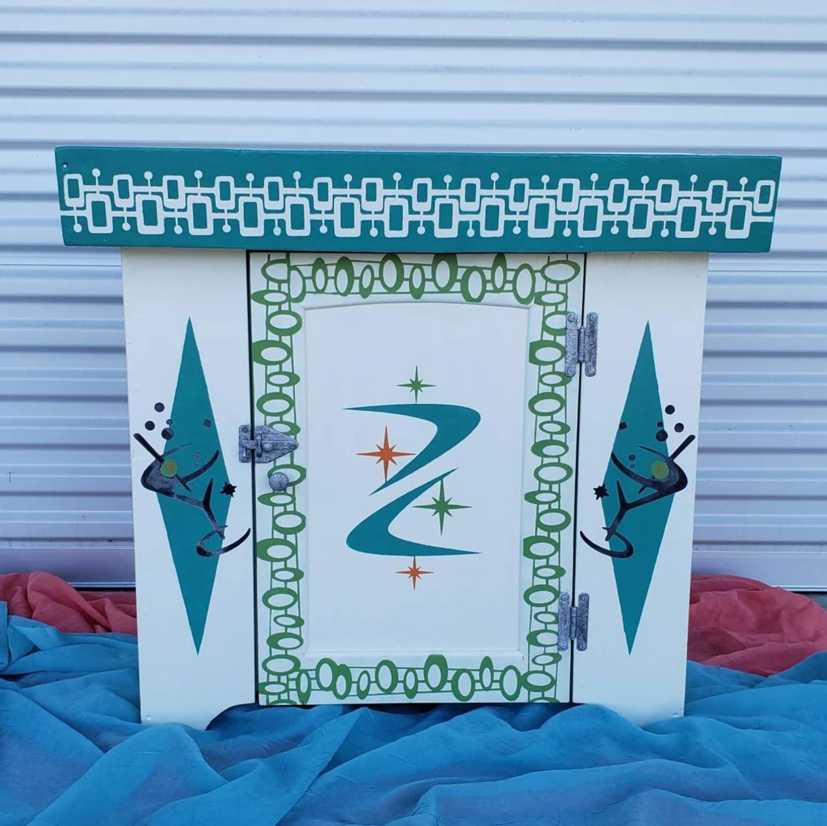 Stencils for Crafts Reusable Texture Stencils Geometric Stencil for Painting on Wood Furniture Card Canvas Paper Scrapbook - Image 6