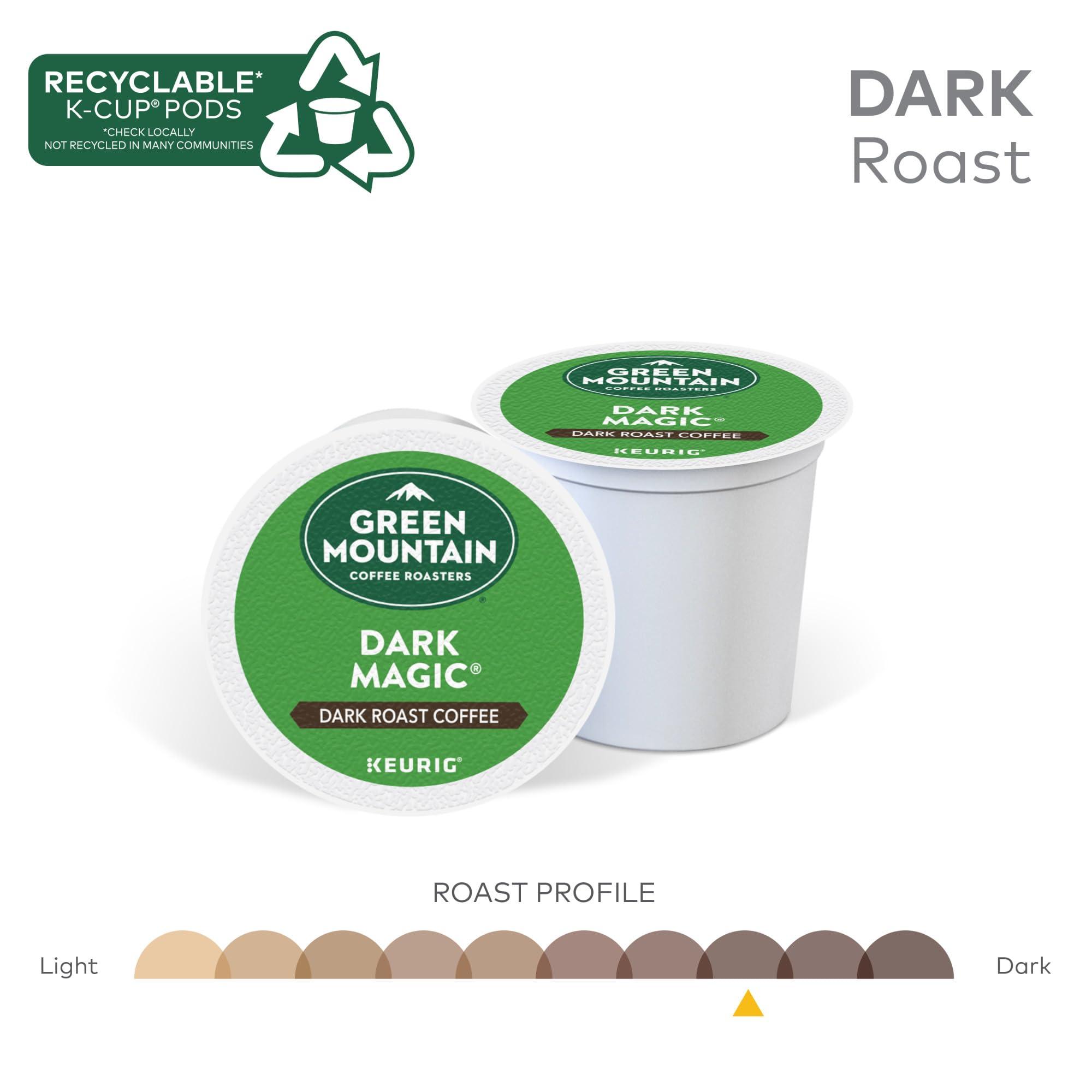 Green Mountain Coffee Roasters Dark Magic Keurig Single-Serve K-Cup Pods, Dark Roast Coffee, 72 Count - Image 5