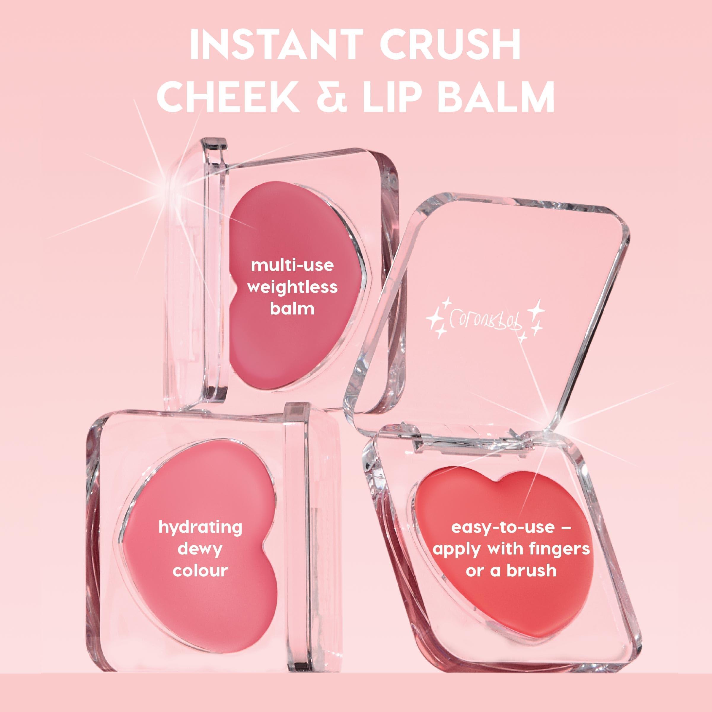 ColourPop Instant Crush Lip and Cheek Tint - Multi-Use Dewy Balm with a Weightless, Long-Lasting Formula - Cream Blush Balm Infused with Shea Butter to Nourish Skin - Girls Night - Image 3