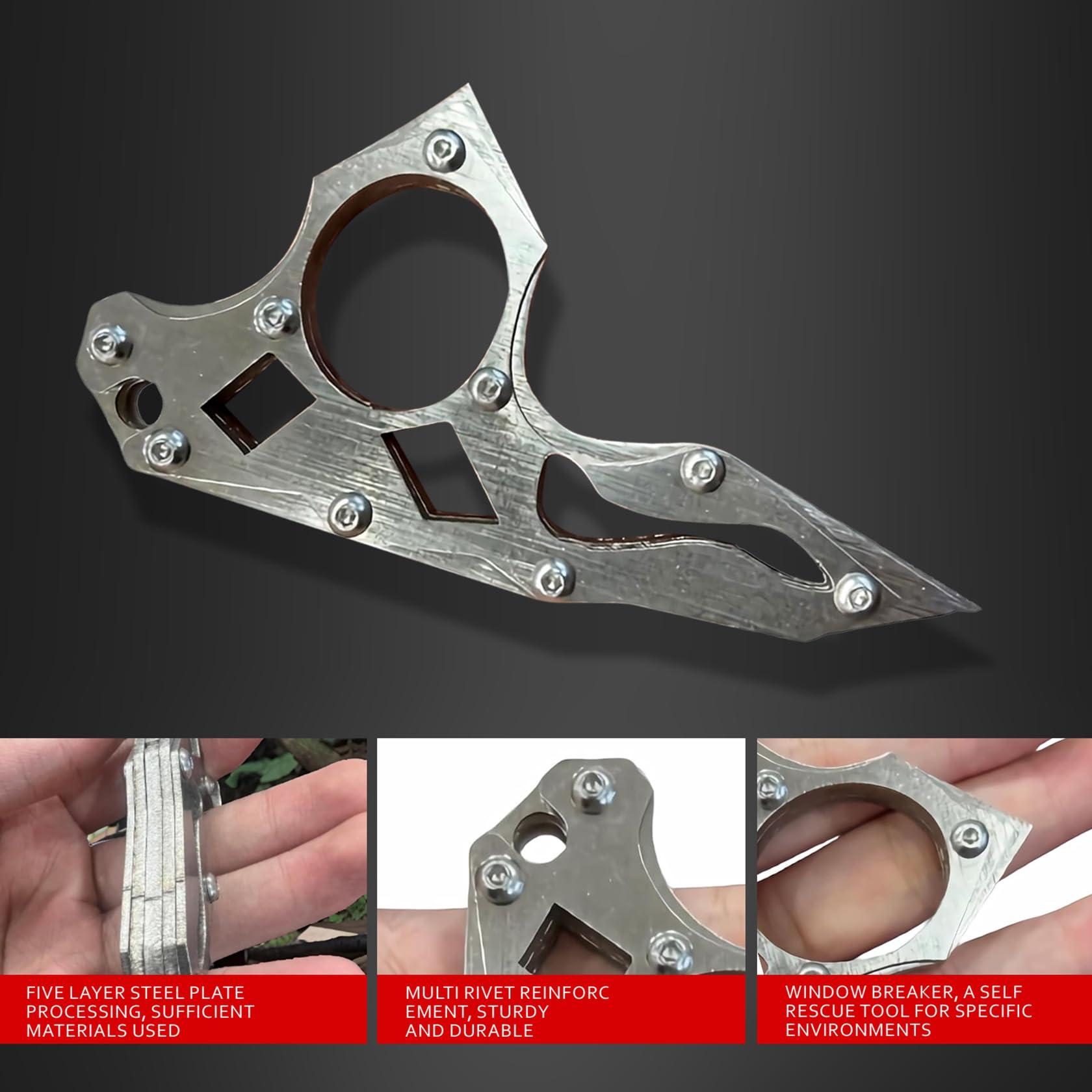 Tactical Knife Multitool - Women's Self Defense & Survival Gift - Mother's Day & Birthday Gift - Window Breaker - Image 3