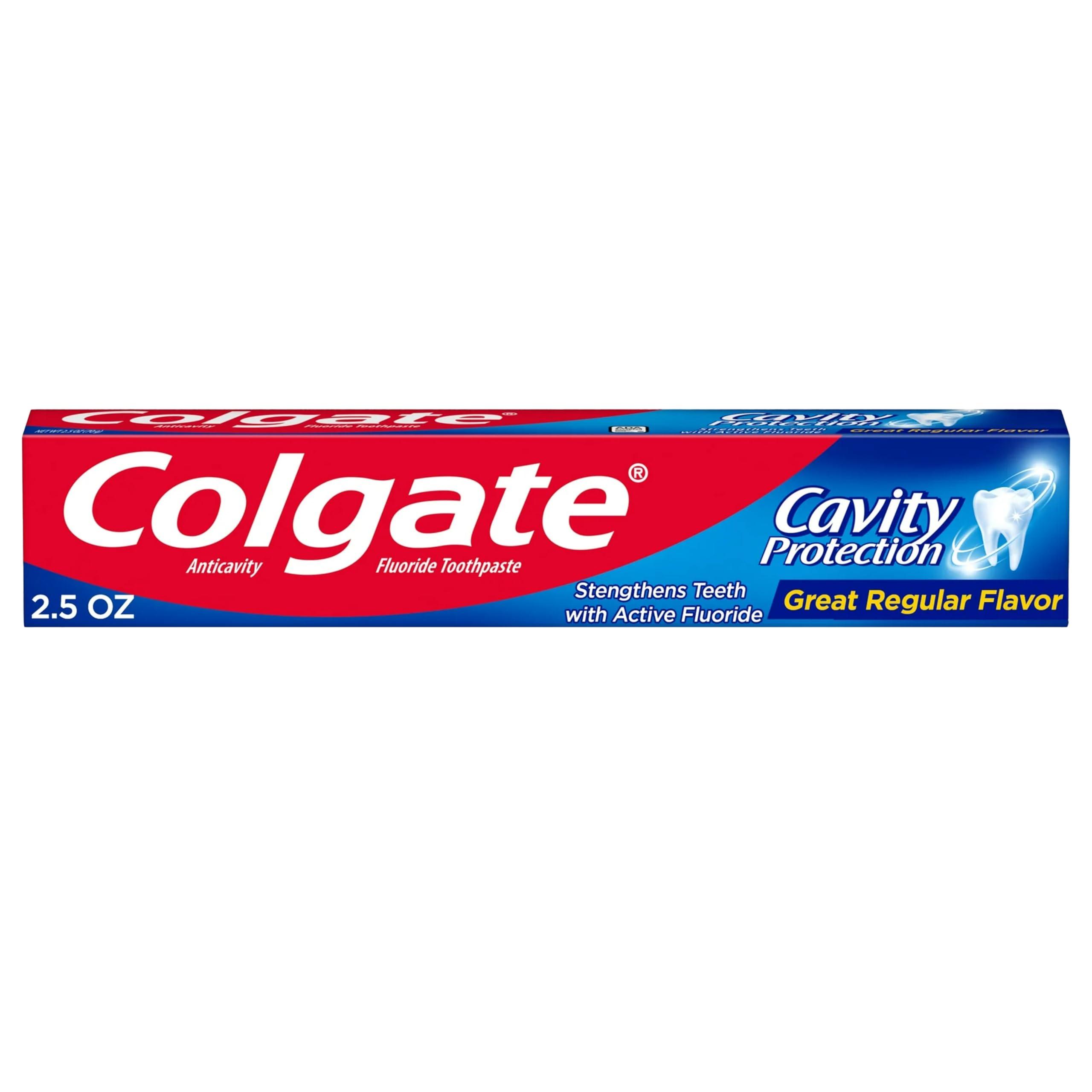 Colgate Cavity Protection Toothpaste with Fluoride - 2.5 ounce + 60% Free - 2 Pack - Image 2