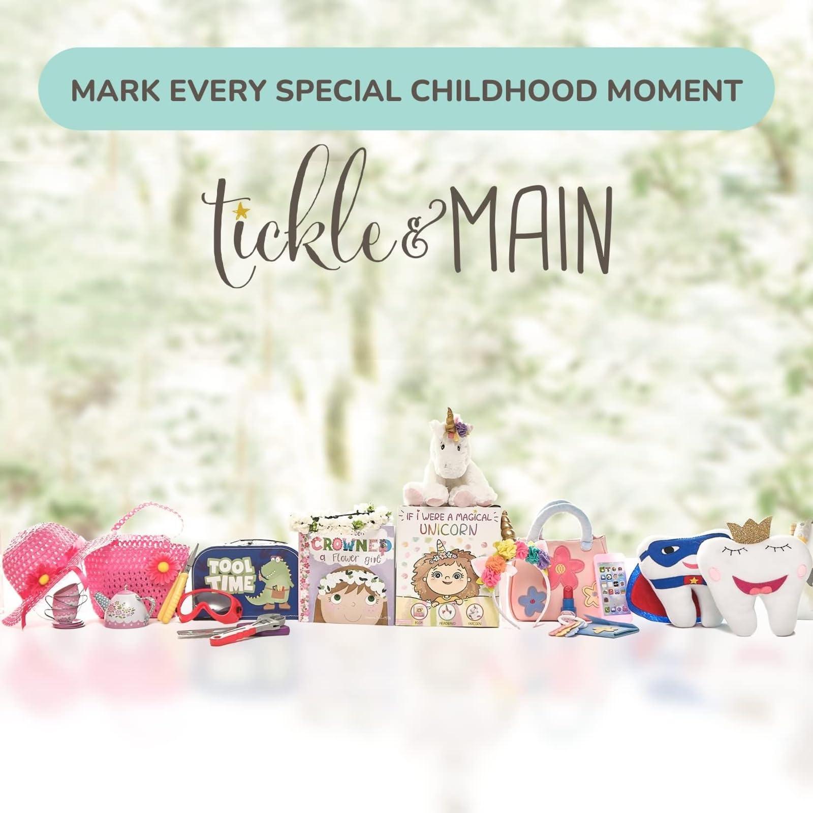 Tickle & Main 3 Pieces Unicorn Gift Sets for Girls Age 3 or Up, with Rainbow Horn Headband, Animal Plushie Toy and Storybook Set - Image 7