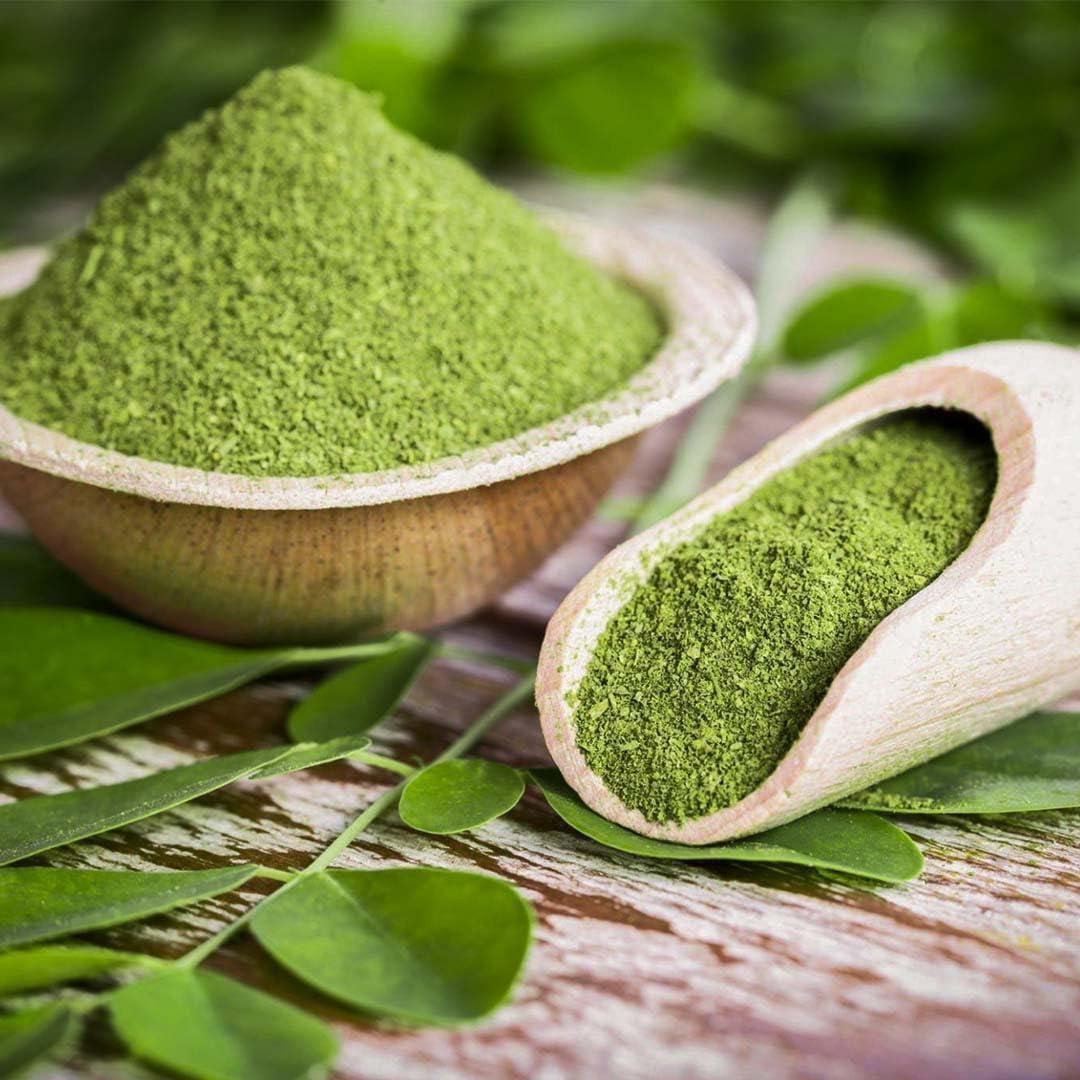 Exotic Veda Premium Quality Moringa Powder (100g/3.52Oz) - 100% Pure, Vegan, Gluten-Free, Non-GMO - Suitable for Smoothies, Baking, Cooking, and Homemade Skincare - Image 8