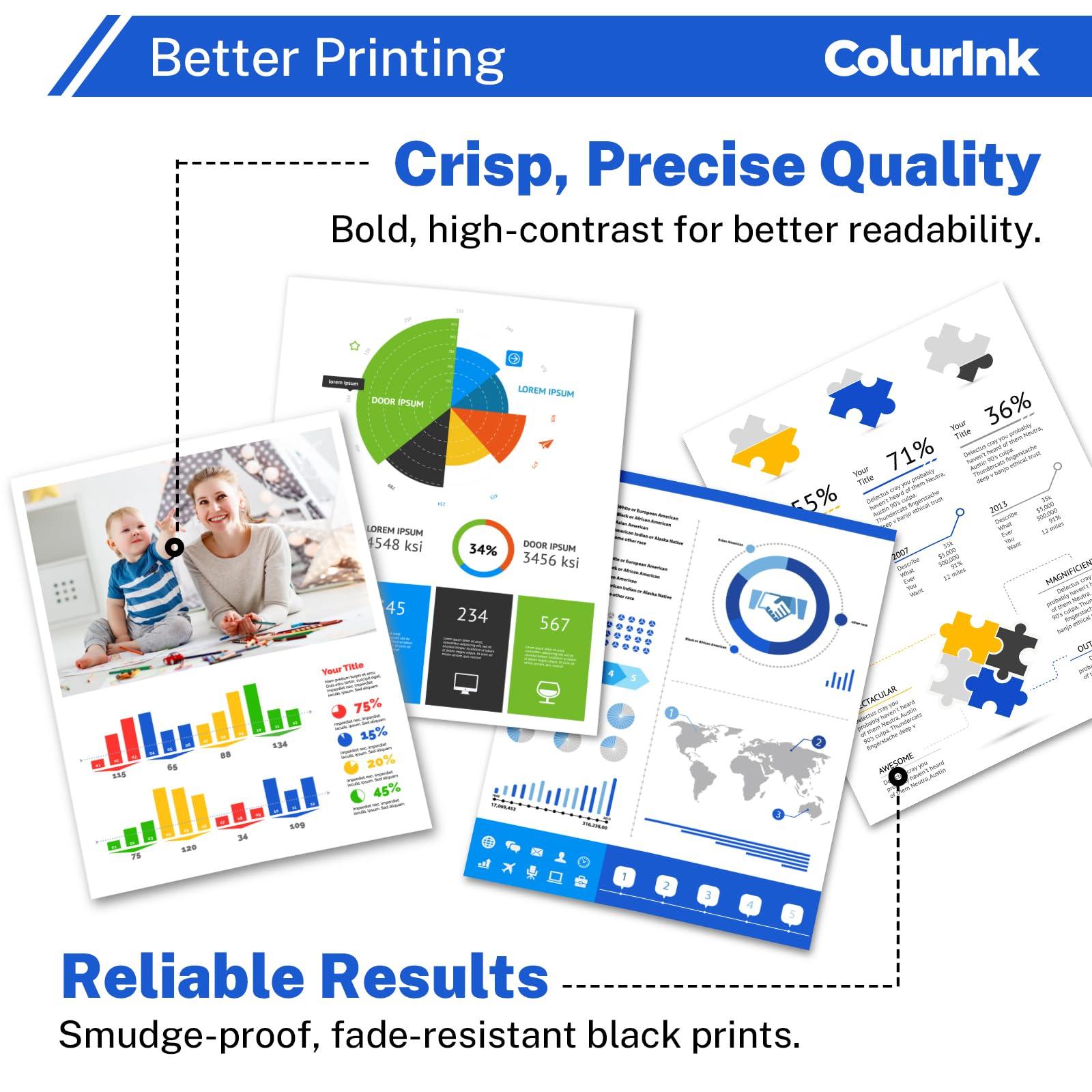 LC401XL LC401 MFC-J1010DW Ink Cartridges Compatible for Brother Ink Cartridges LC401 XL Work with Brother MFC-J1010DW MFC-J1012DW MFC-J1170DW Printer Ink (4 Pack High Yields) - Image 3