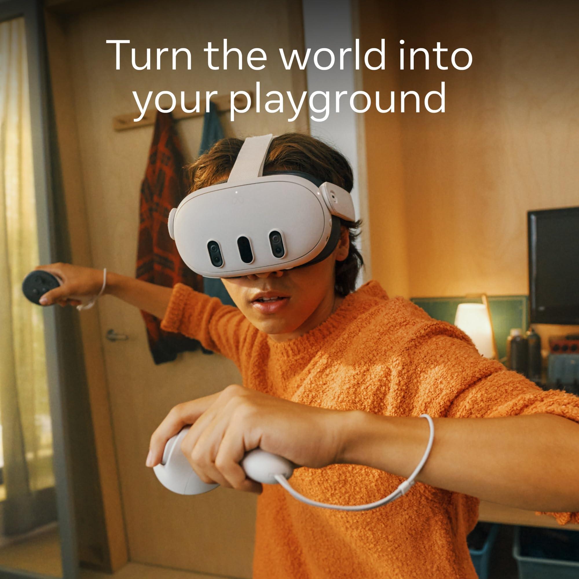 Meta Quest 3 512GB — Ultimate Mixed Reality Experiences — Get Batman: Arkham Shadow and a 3-Month Trial of Meta Horizon+ Included - Image 5