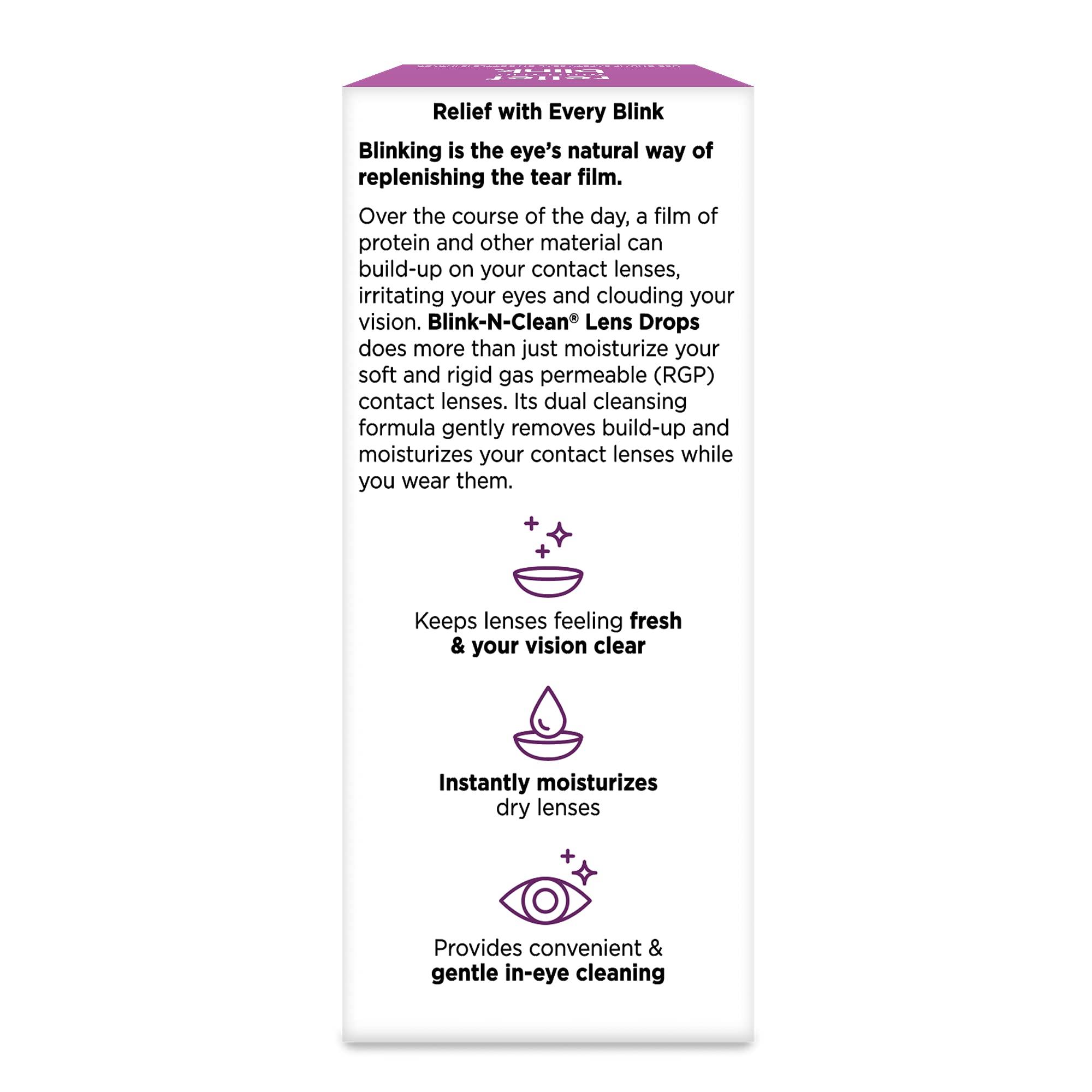 Complete Blink-N-Clean Lens Drops For Soft Contact Lenses, 15 ml (Pack of 2) - Image 5