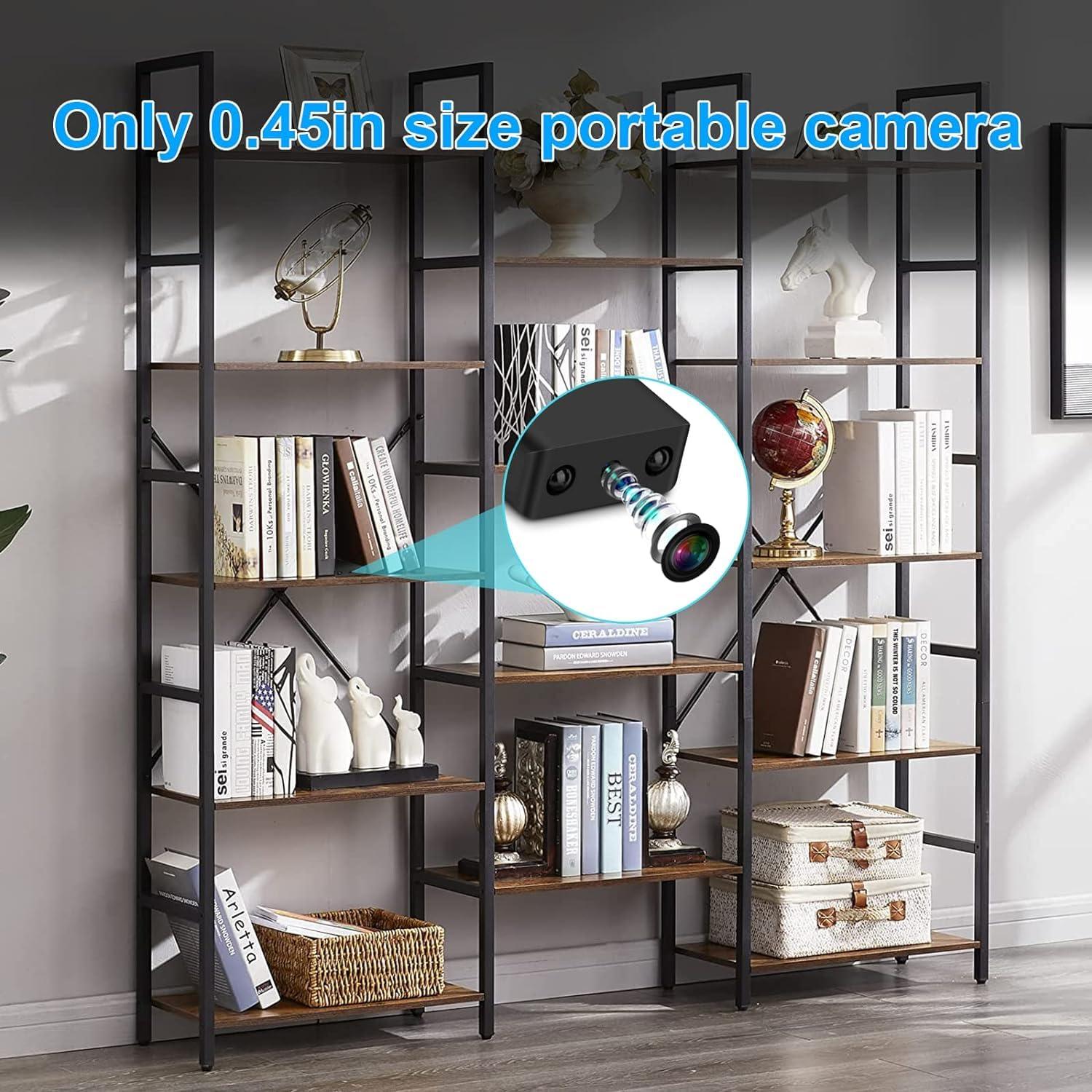 BAKEWAY Mini WiFi Camera Security Camera HD 1080P Nanny Cam with Night Vision, Remote Viewing for Security with iOS,Android Phone - Image 6