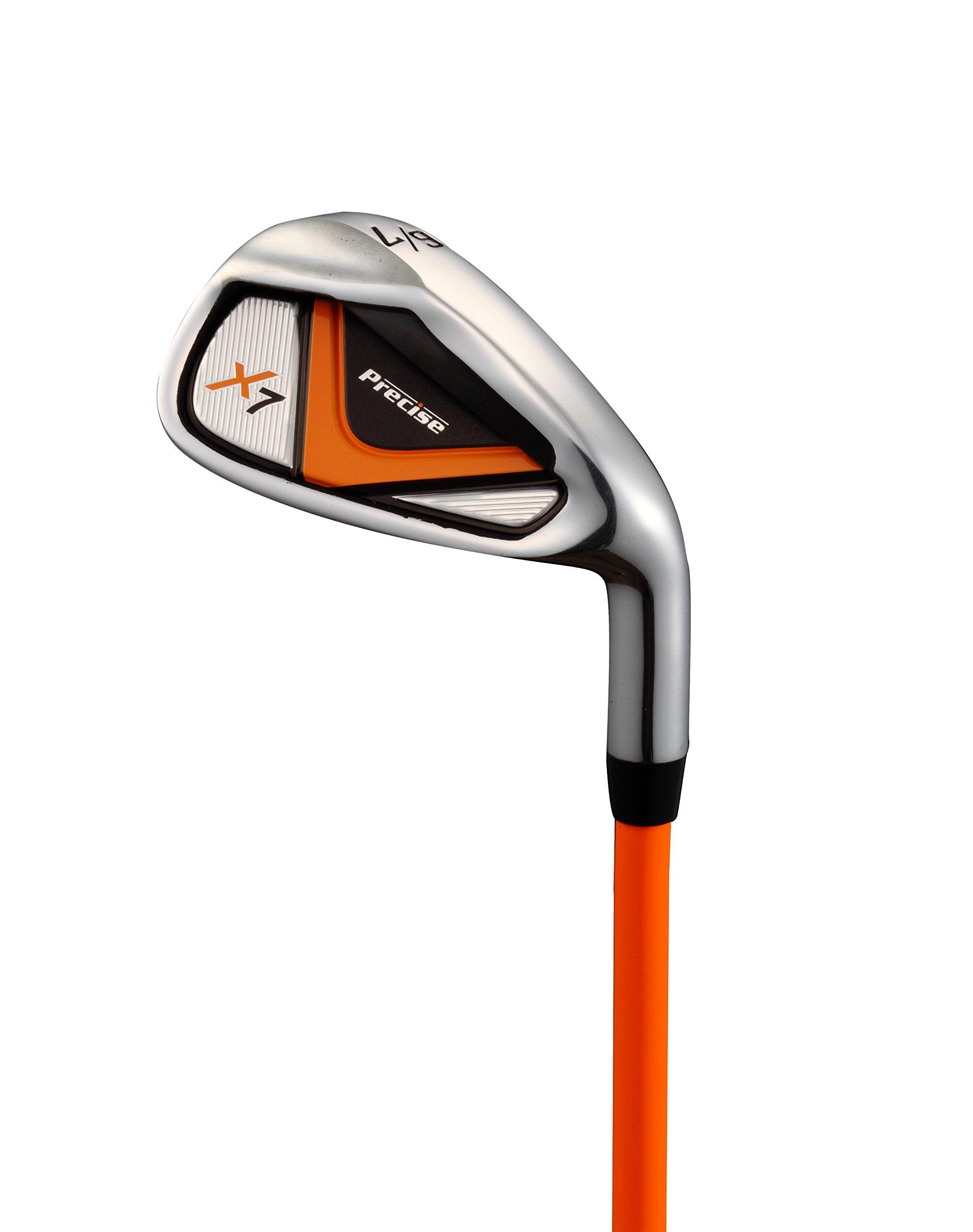 Precise X7 Kids Golf Clubs Set for Ages 3-5, 6-8, 9-12 | Right/Left Hand Girls & Boys Golf Clubs with Lightweight Graphite Shafts, Hybrid & Stand Bag - Image 4