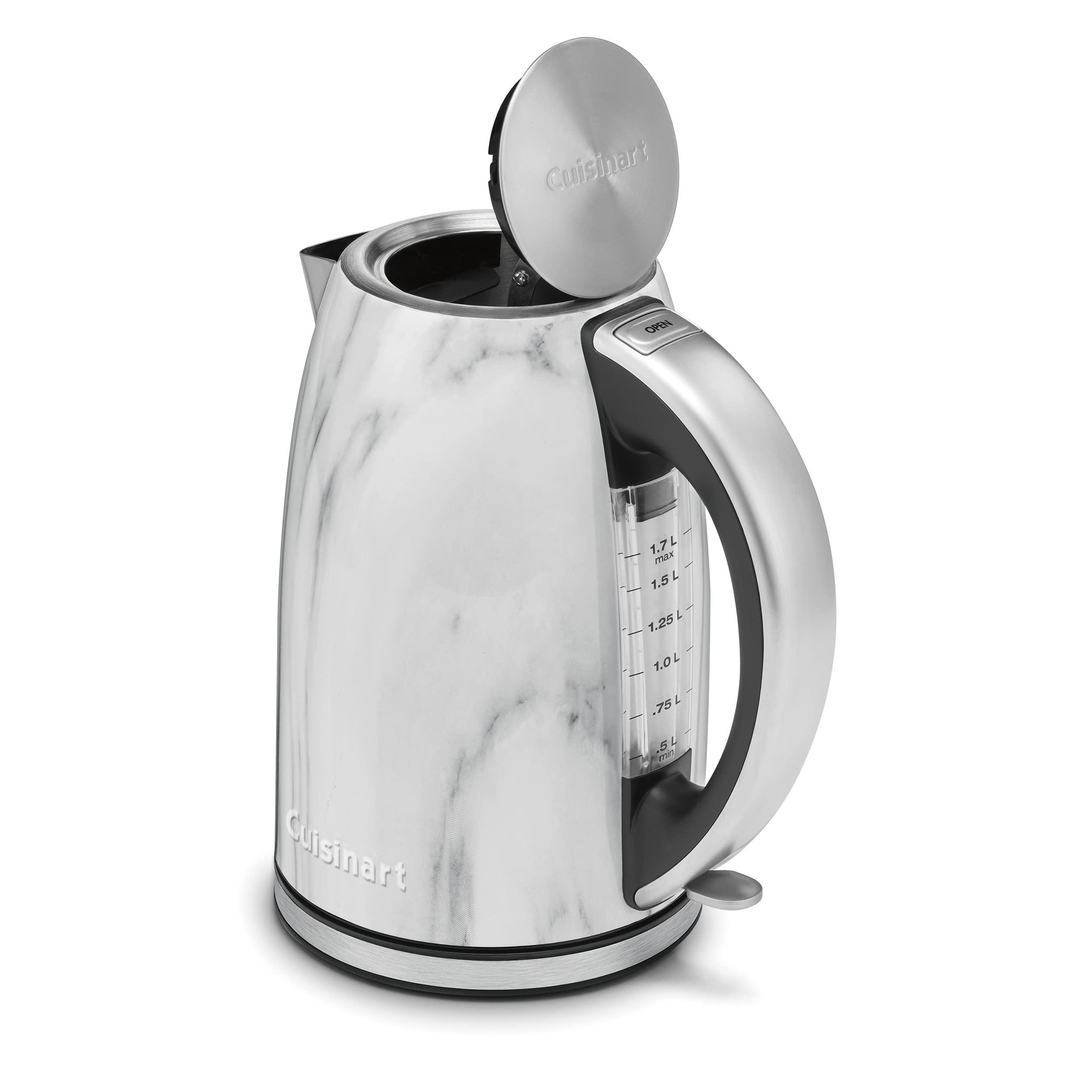 Cuisinart Electric Cordless 1.7-Liter Tea Kettle, Marble, JK-17MTG - Image 6