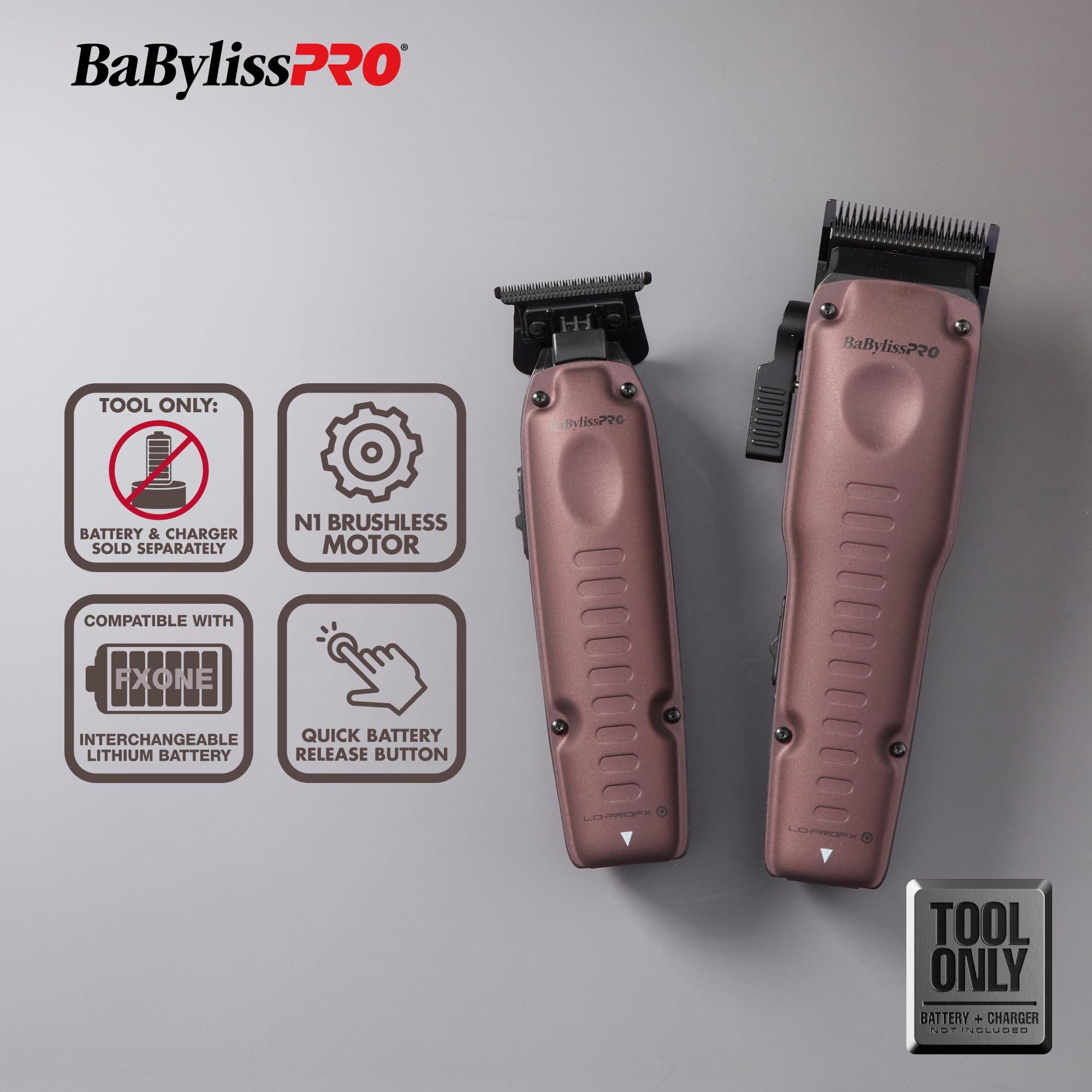 BaBylissPRO® FXONE LOPROFX Limited EditionPurple Tool Only Hair Clipper + Hair Trimmer - Image 3