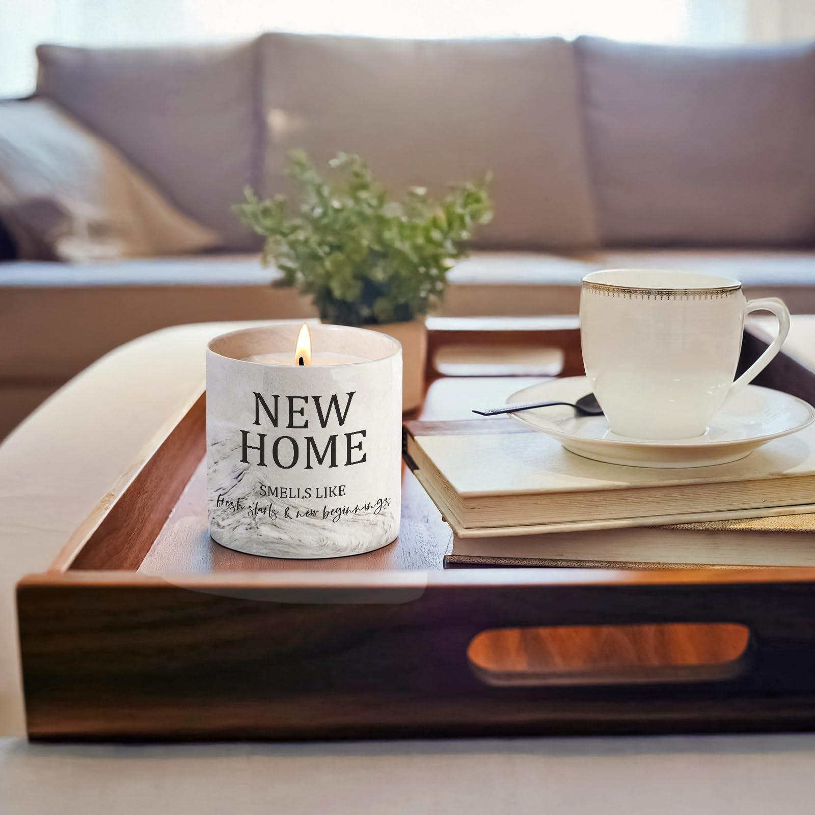 Housewarming Gifts New Home Candle for New Homeowners First Apartment Gifts New House Gift House Warming Candle for Women Men Best Friends Lavender Candles - Image 4