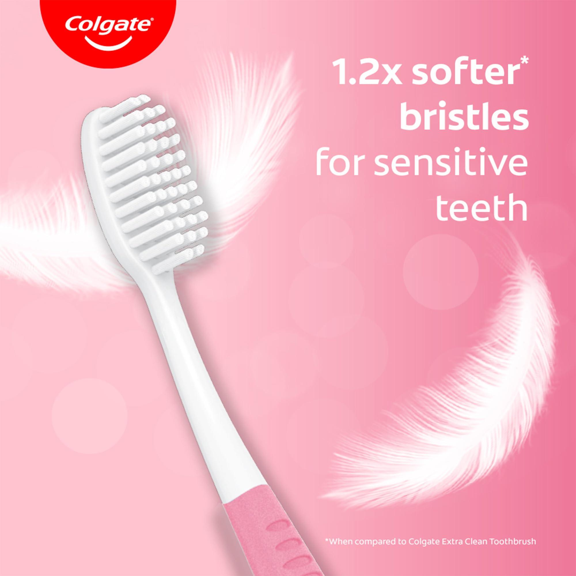 Colgate Toothbrush Sensitive, Pack of 4 Brushes - Image 3
