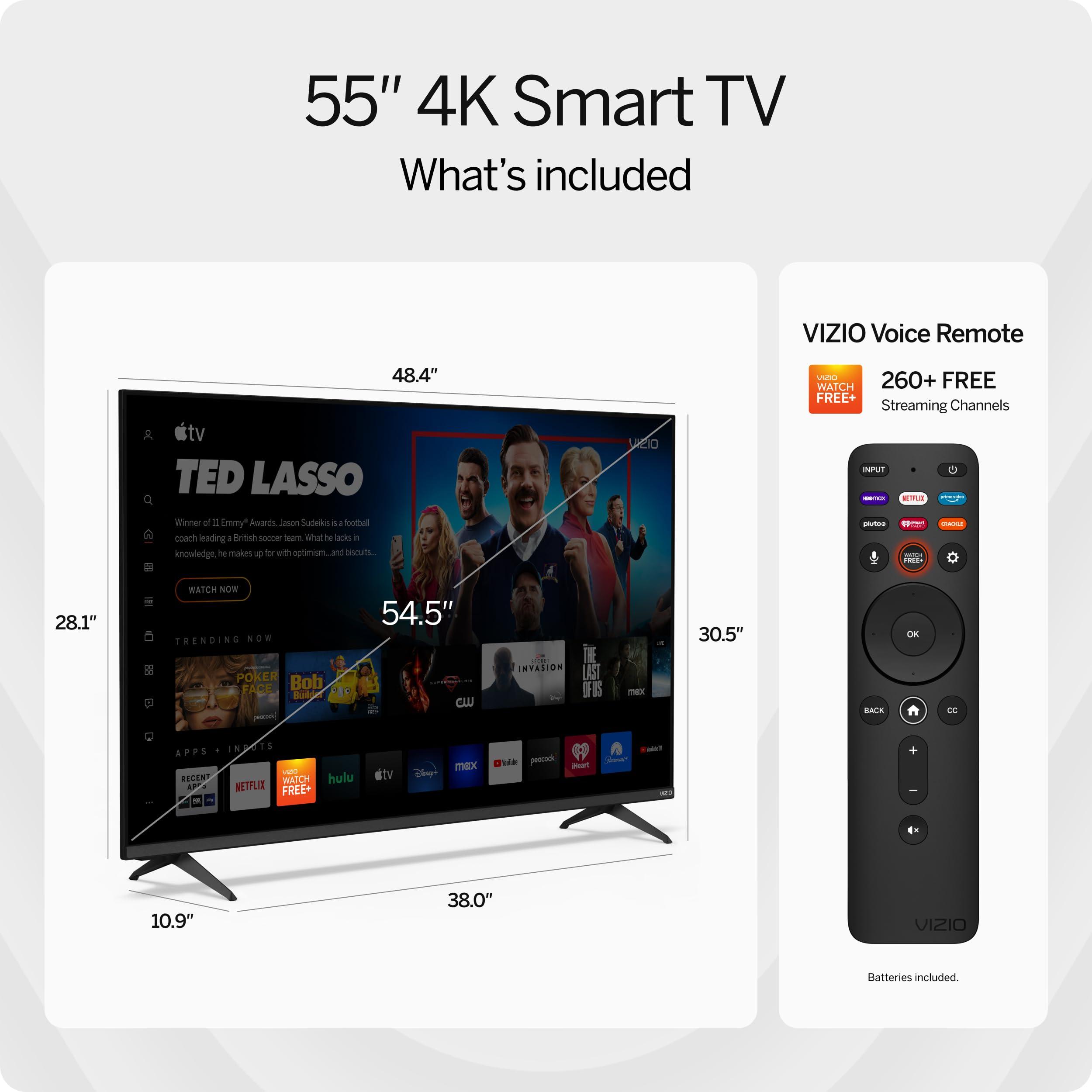 VIZIO 55-inch V-Series 4K LED HDR Smart TV w/Dolby Vision, WiFi 6E, Bluetooth Headphone Capable, Gaming Engine & Alexa Compatibility, V555M-K01, 2023 Model - Image 4