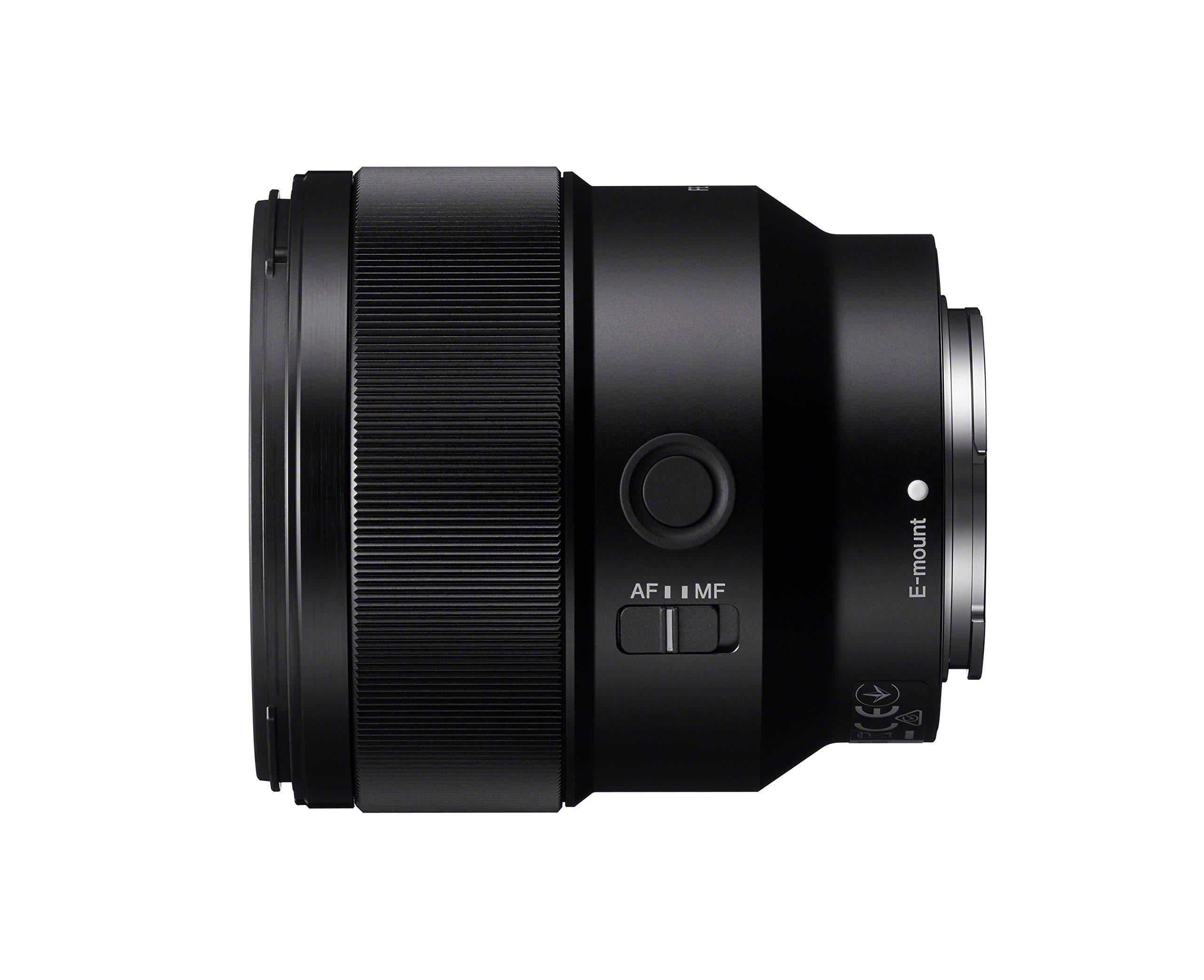 Sony SEL85F18 85mm F/1.8-22 Medium-Telephoto Fixed Prime Camera Lens, Black - Image 6