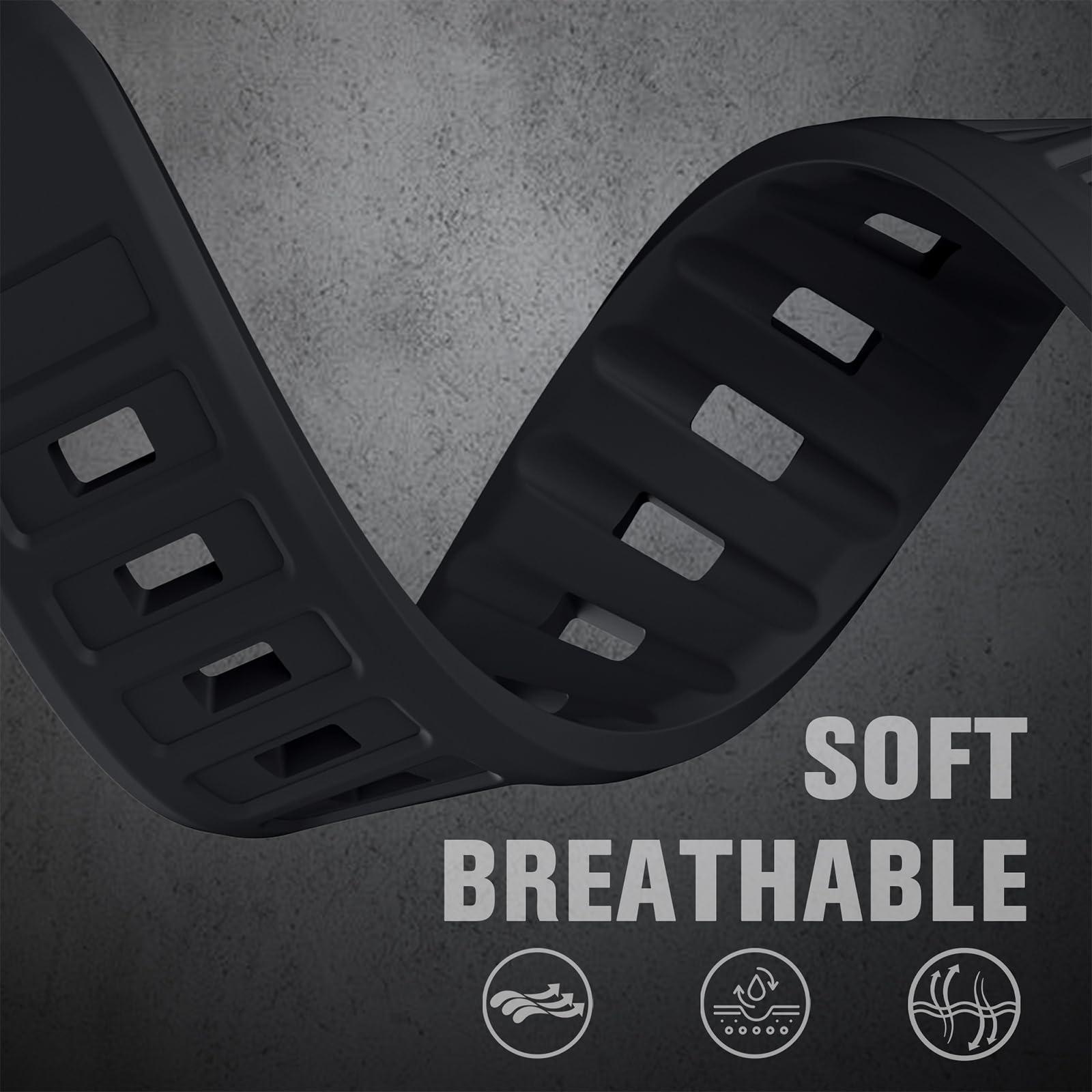Bandletic Fidlock R-Nylon Magnetic Band + R-FKM Sport Band Compatible with Apple Watch Ultra 2/Ultra Band 49mm/46mm/45mm/44mm/42mm(3/2/1) - Image 7