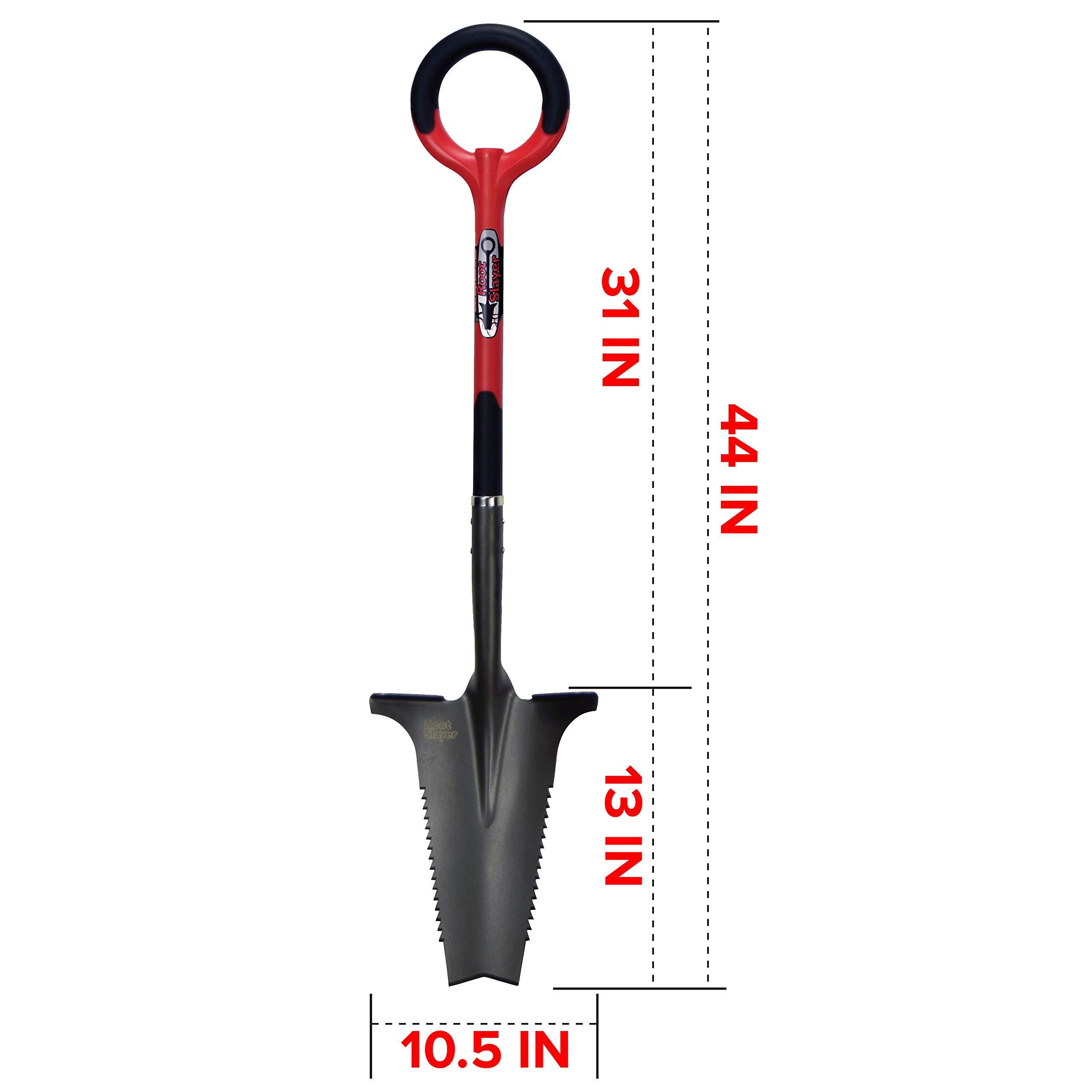 Radius Garden 22011 Root Slayer Shovel, Red - Image 3