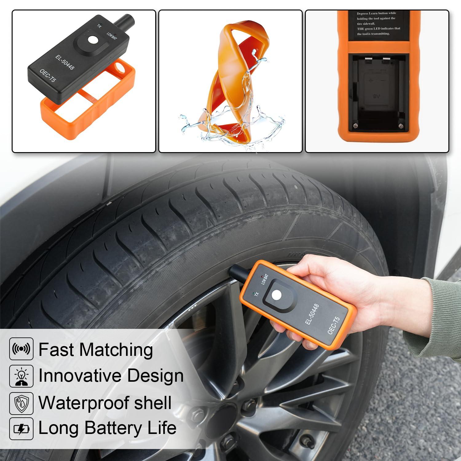 UYYE TPMS Relearn Tool, Tire Pressure Monitor System Sensor Activation Programming Tool,tpms Programming Tool, OEC-T5, 2025 Edition, Car Accessories - Image 4