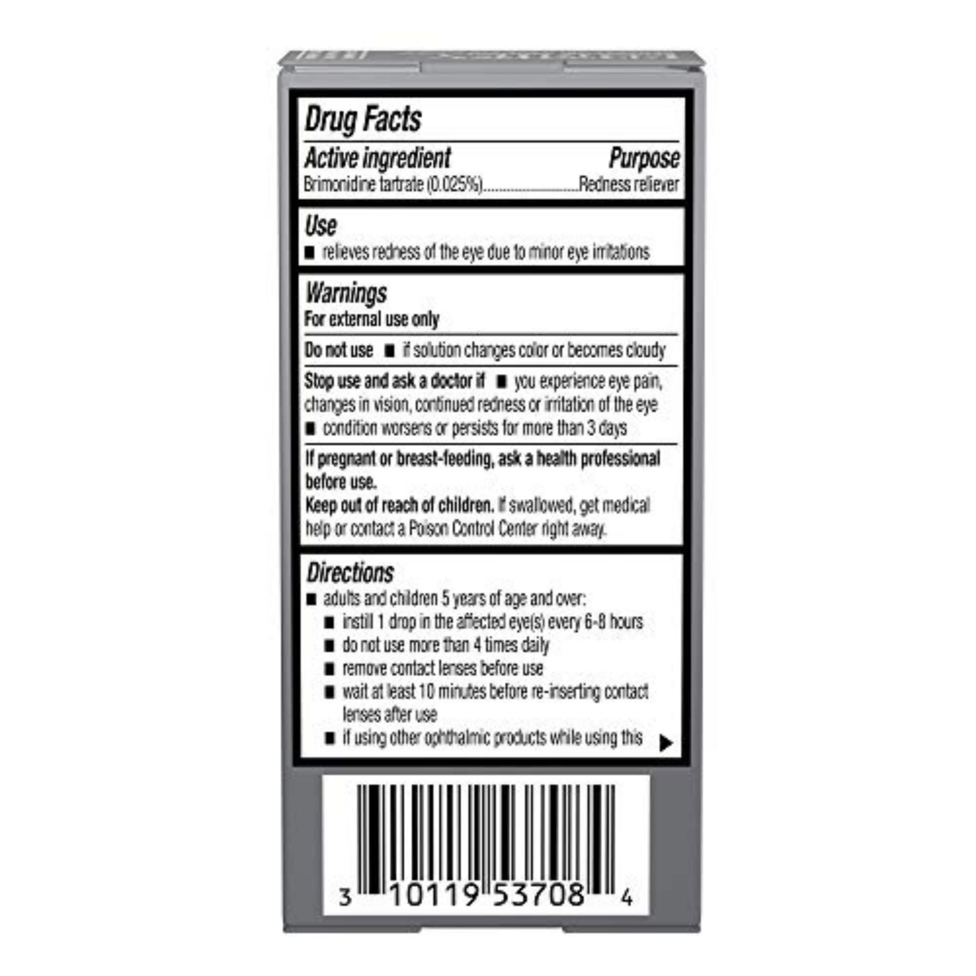 LUMIFY Eye Drops for Red Eyes, Redness Reliever for Brighter Looking Eyes, Works in 1 Minute & Lasts Up to 8 Hours, Eye Drops, 0.08 Fl Oz (2.5 mL) - Image 2