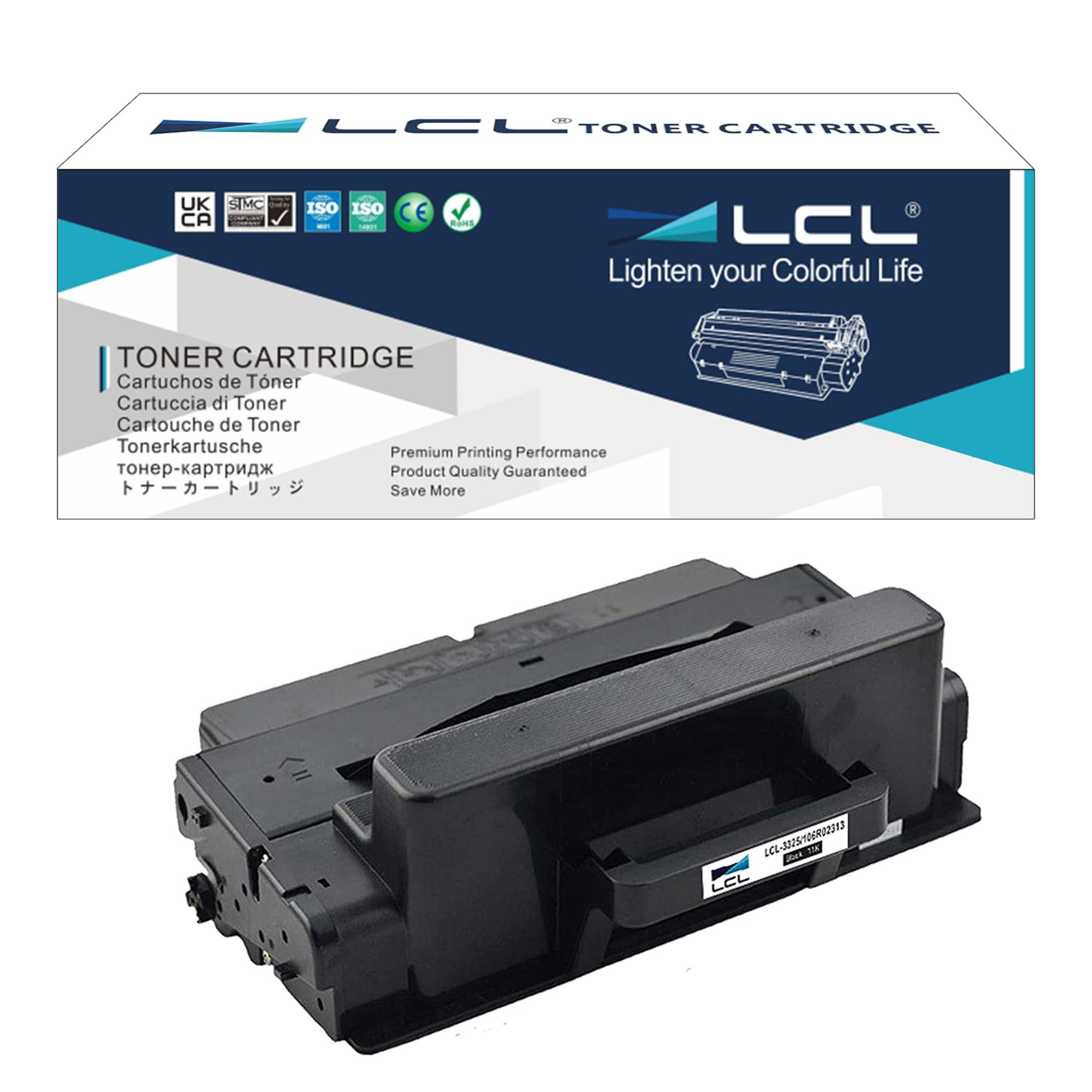 LCL Compatible Toner Cartridge Replacement for Xerox 106R02313 3325 11000 Pages Workcenter 3325 3325dni (1-Pack Black)