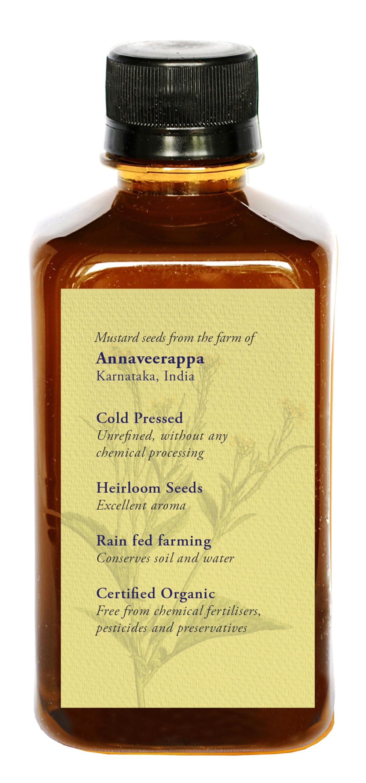 DAANA Mustard Oil for Skin: Certified USDA Organic, Extra Virgin, Cold Pressed - Image 3