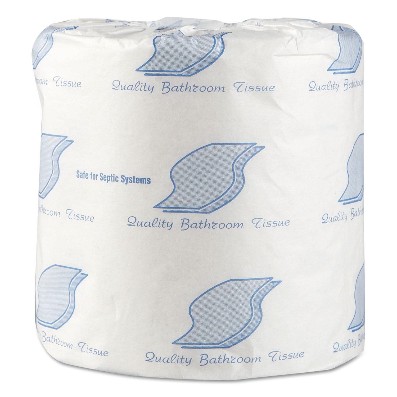 GEN 218 Standard Bath Tissue, 1-Ply, 1000 Sheets (Case of 96 Rolls) - Image 5