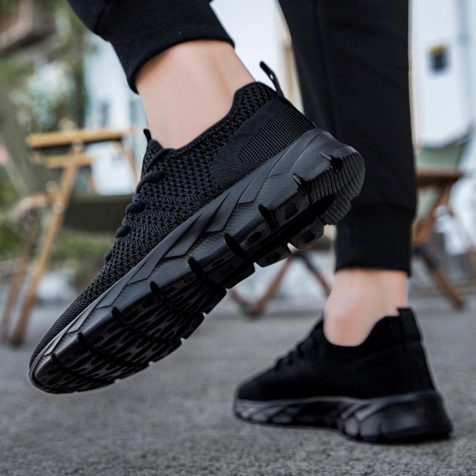 YITUHIO Mens Running Shoes Fashion Sneakers Tennis Walking Shoes Lightweight Athletic Gym Workout Shoes - Image 6