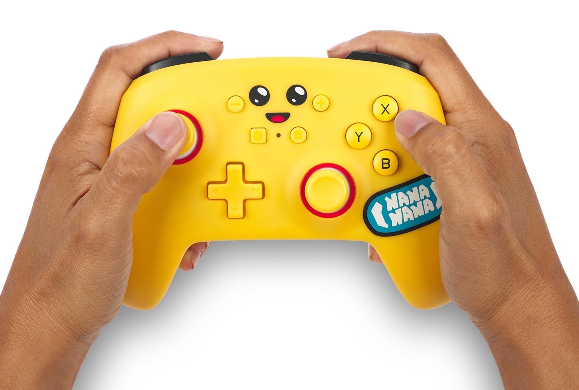 PowerA Enhanced Wireless Controller for Nintendo Switch – Fortnite Peely, Nintendo Switch - OLED Model, Nintendo Switch Lite, Gamepad, game controller, Bluetooth controller, Officially Licensed, Bonus Virtual Item Included. - Image 2
