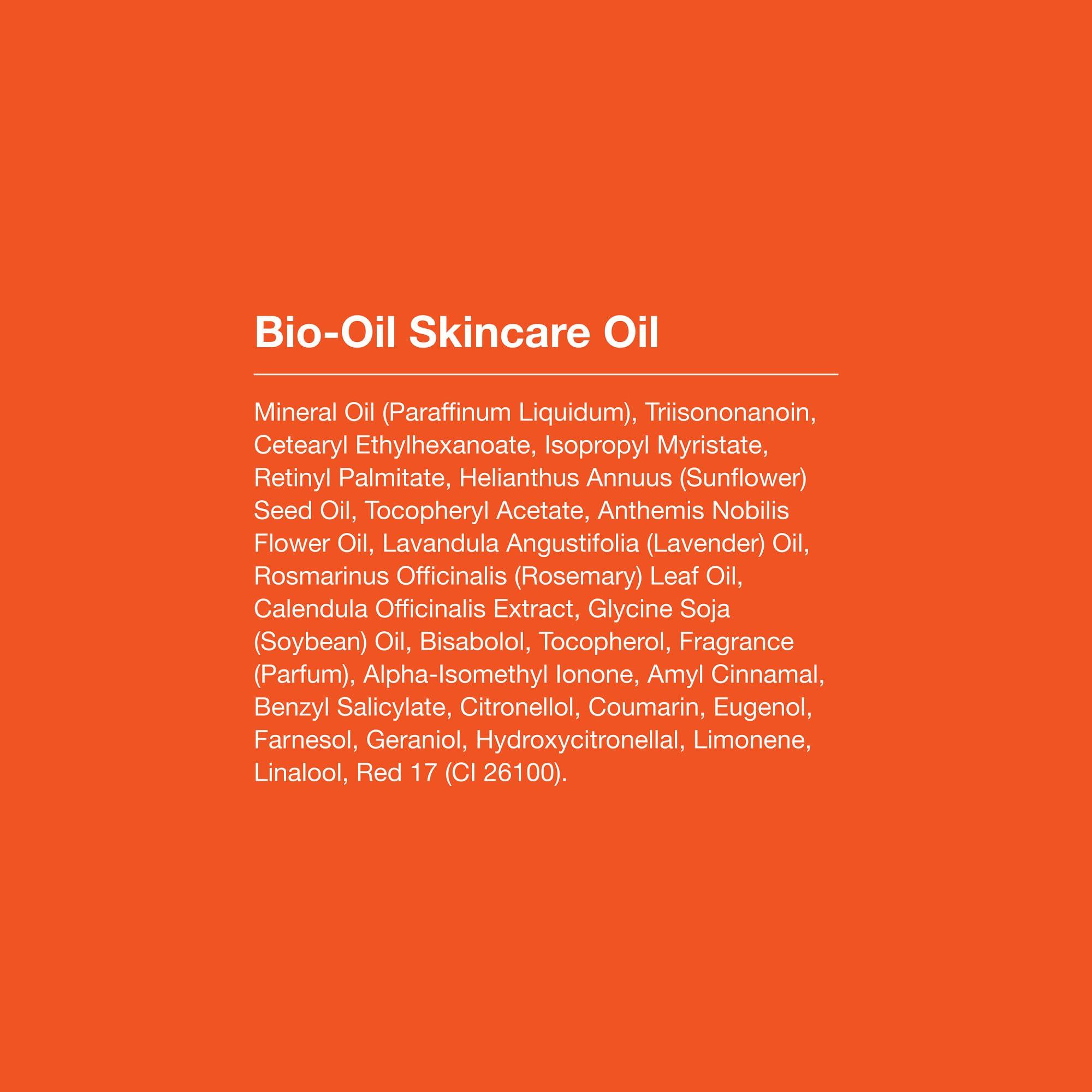 Bio-Oil Skincare Body Oil Serum, Face and Body Moisturizer with Vitamin E & A, for Scars, Stretch Marks, Sensitive Skin, All Skin Types, Dermatologist Recommended, Non-Comedogenic, 6.7 Oz - Image 8
