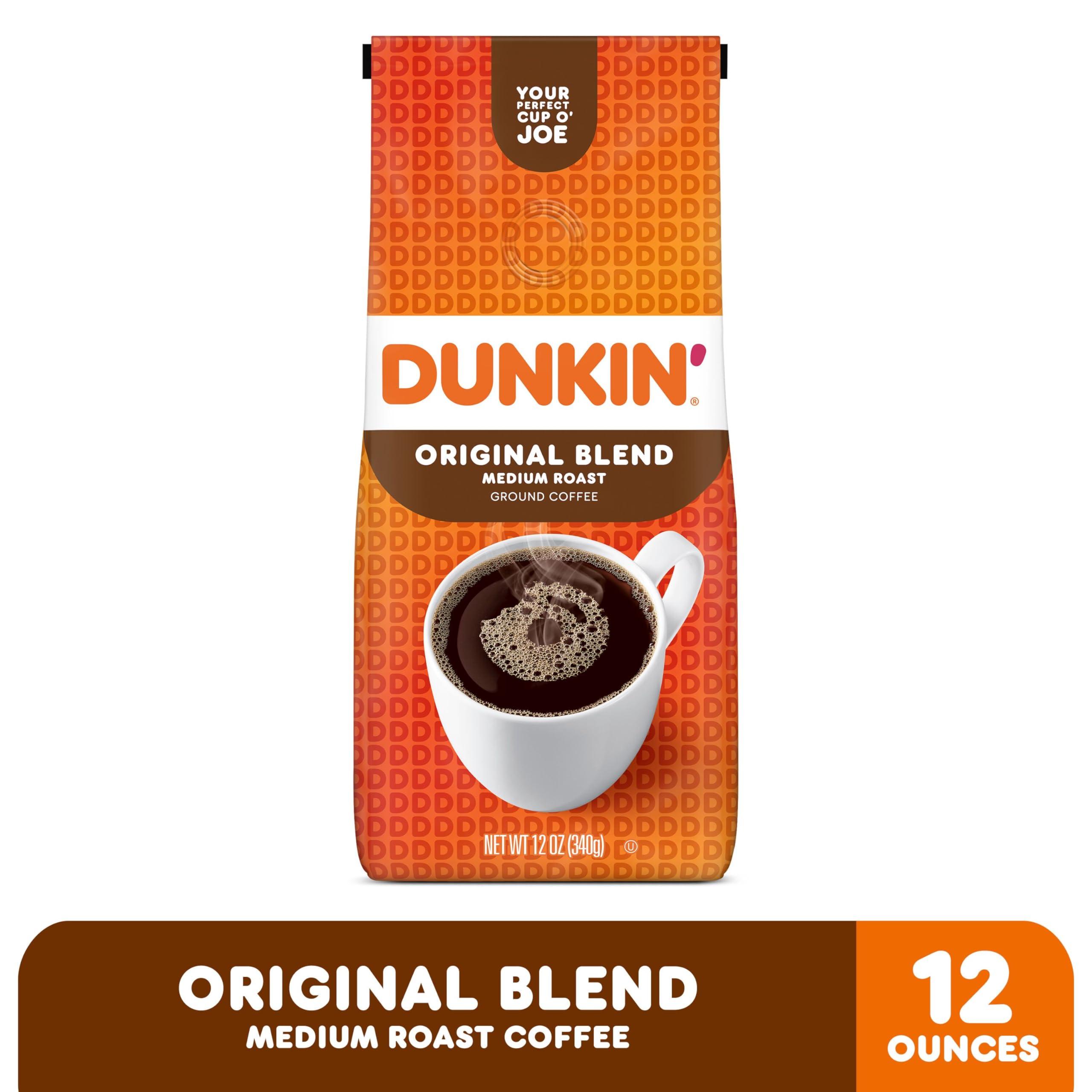 Dunkin' Original Blend Medium Roast Ground Coffee, 12 Ounce - Image 2