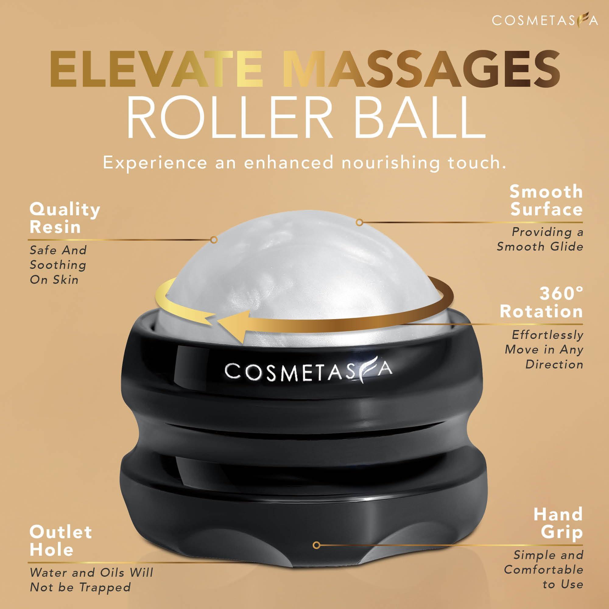 Lavender Relaxation Massage Oil with Massage Roller Ball - No Stain 100% Natural Blend of Spa Quality Oils for Calming, Aromatic, Soothing Massage Therapy - Image 4