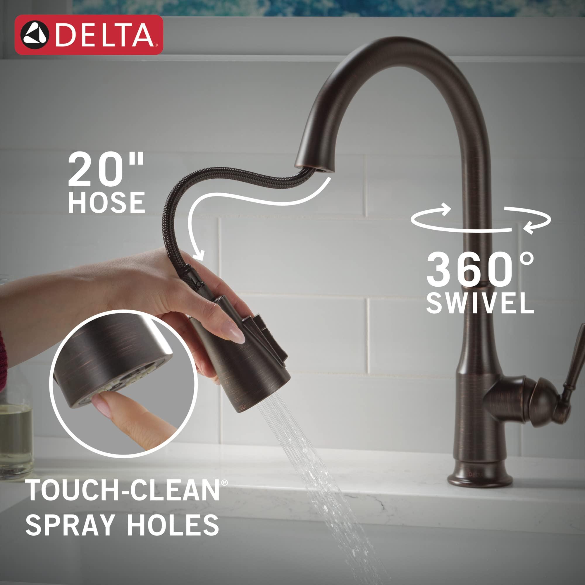 Delta 19877Z-RBSD-DST Capertee Kitchen Faucet, Venetian Bronze - Image 6
