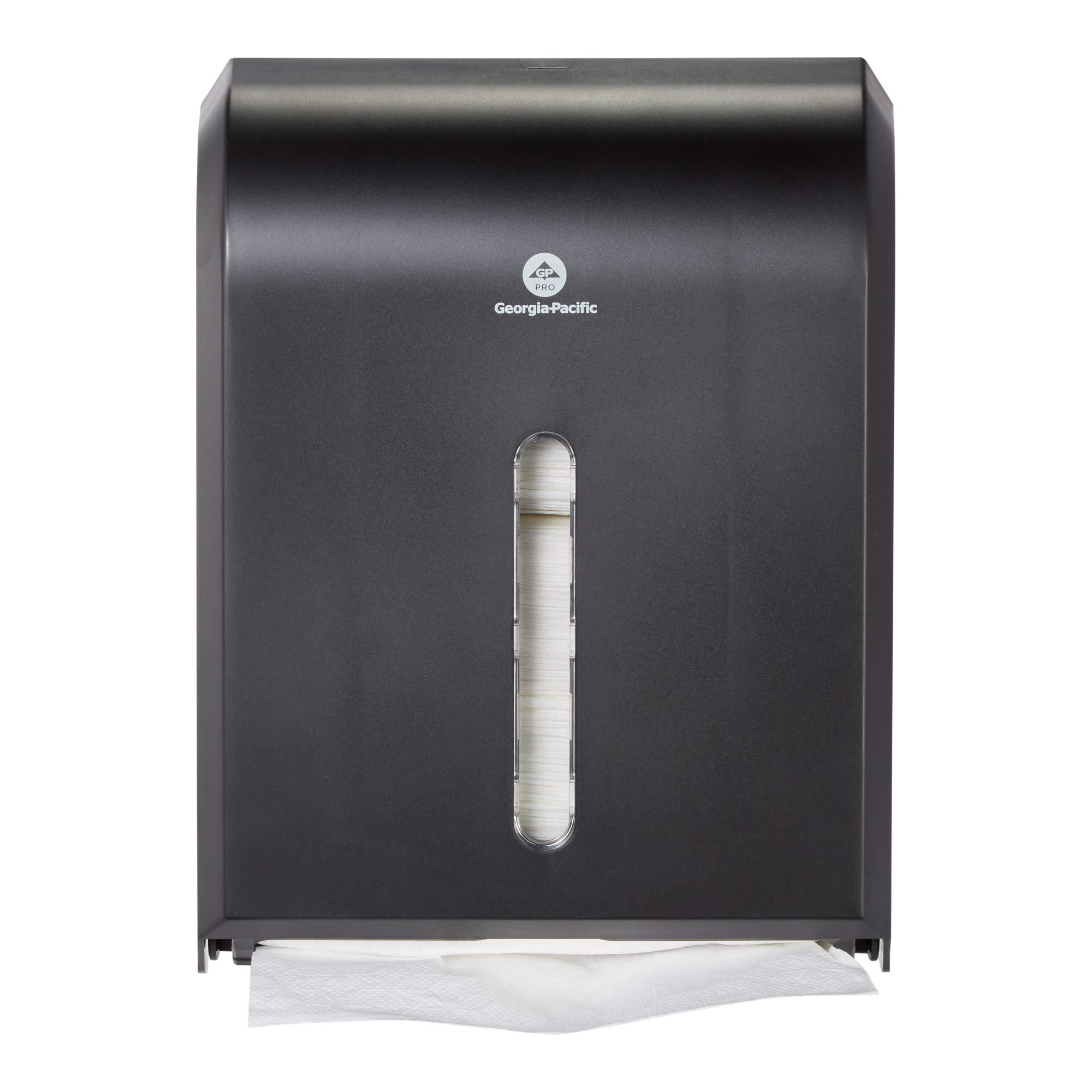 Georgia-Pacific Combi-Fold Paper Towel Dispenser, Black