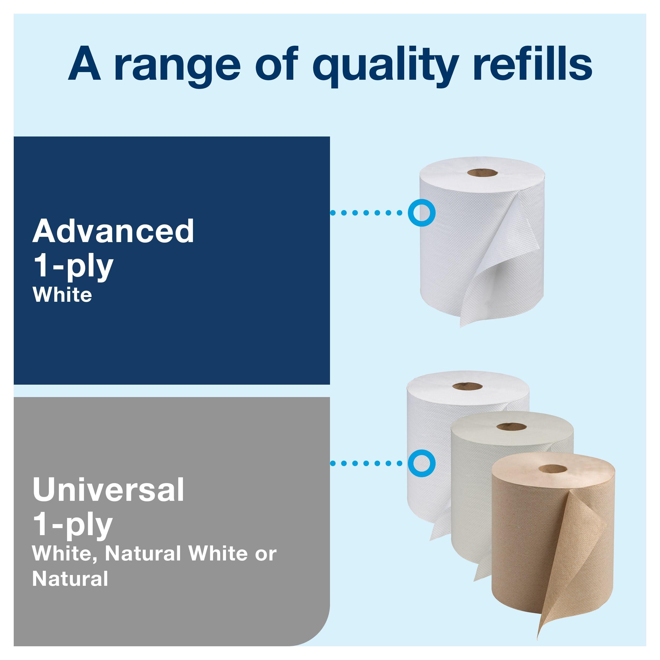 Tork Paper Hand Towel Roll Lever Dispenser Smoke H21, High-Capacity, 83TR - Image 4