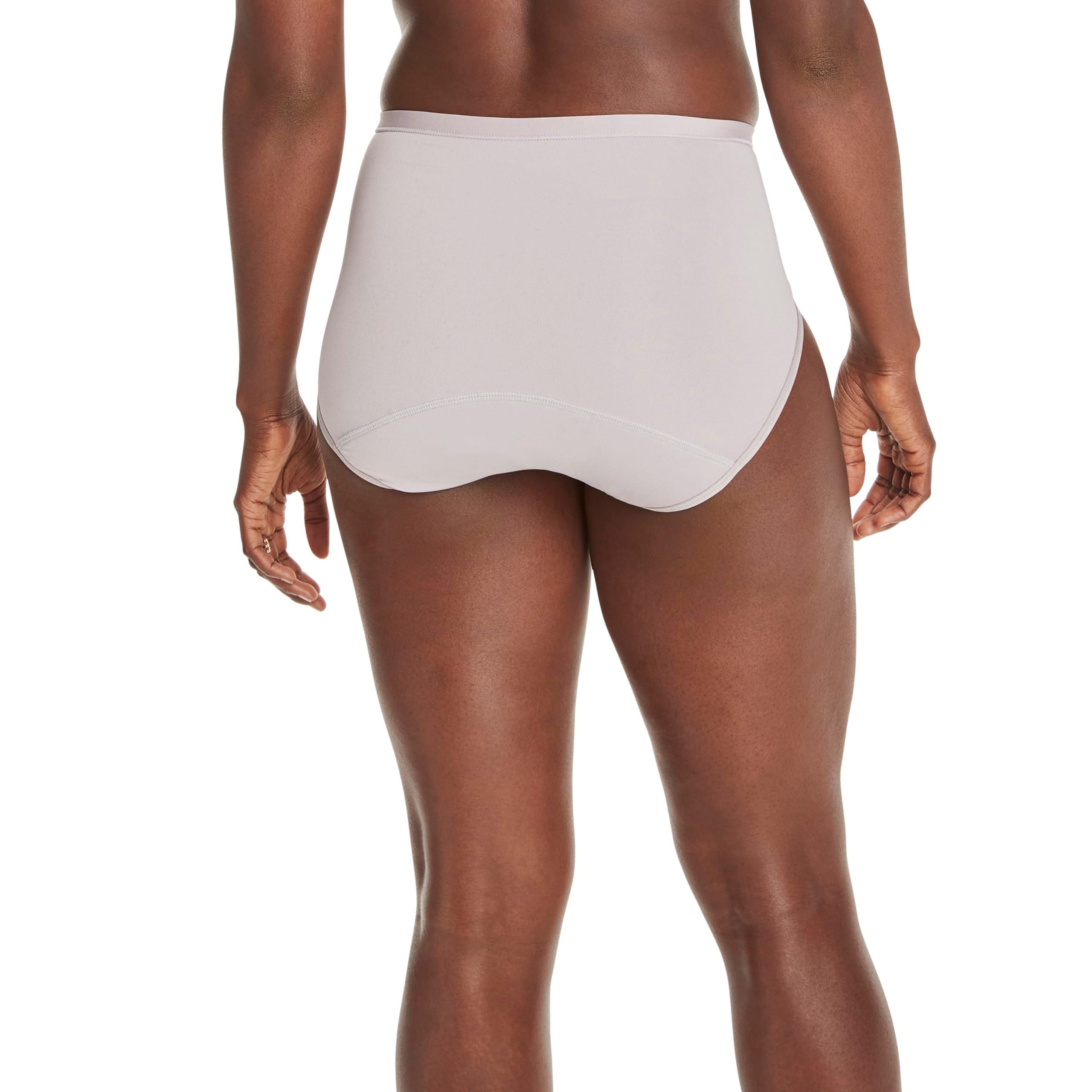 Hanes Women's Comfort, Period Underwear Pack, Light Leaks Period Panties, Light Protection Underwear, 3-Pack - Image 3