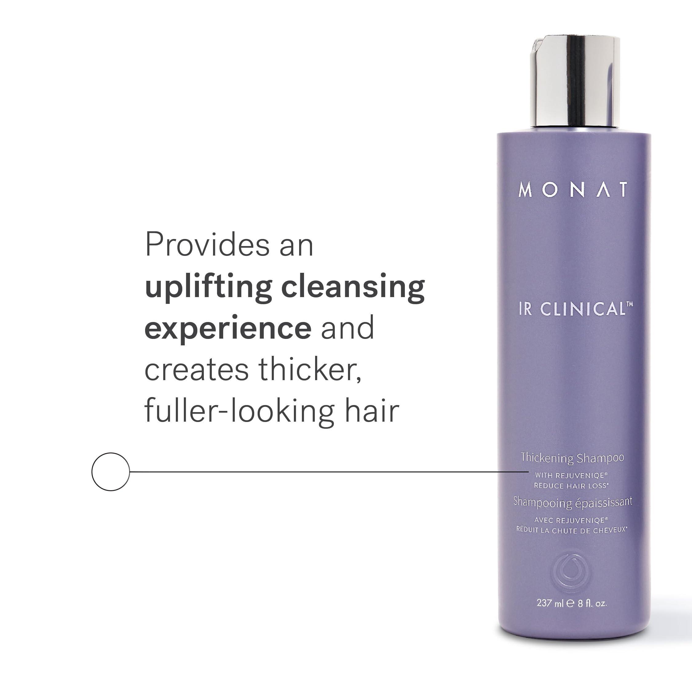 MONAT IR Clinical Thickening Shampoo – Volumizing Shampoo for Dense, Thick Strands – Thickening Solution Crafted from Powerful Blend of Natural Ingredients, With Rosemary & Mint And Pea Extract - Image 2