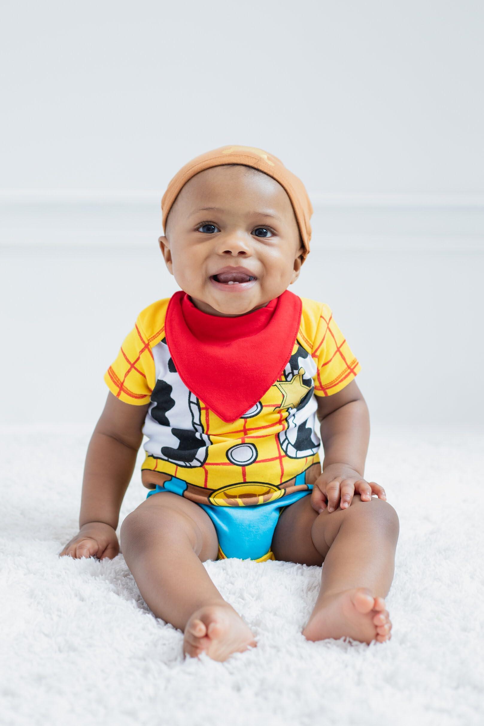 Disney Cosplay Baby Bodysuit and Hat Set Newborn to Infant Sizes (Newborn - 24 Months) - Image 2