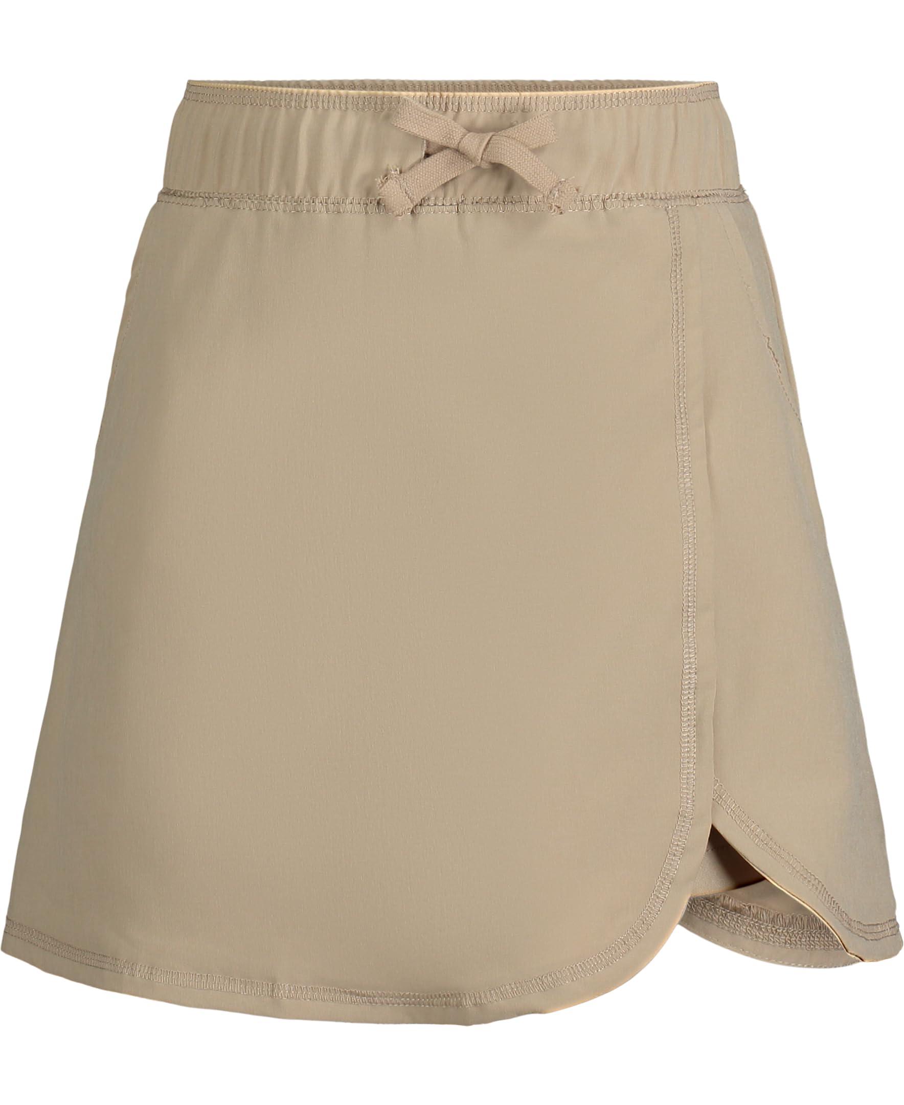 Nautica girls School Uniform Pull-on Scooter Skirt With Undershorts, Knit Waistband & Functional Pockets