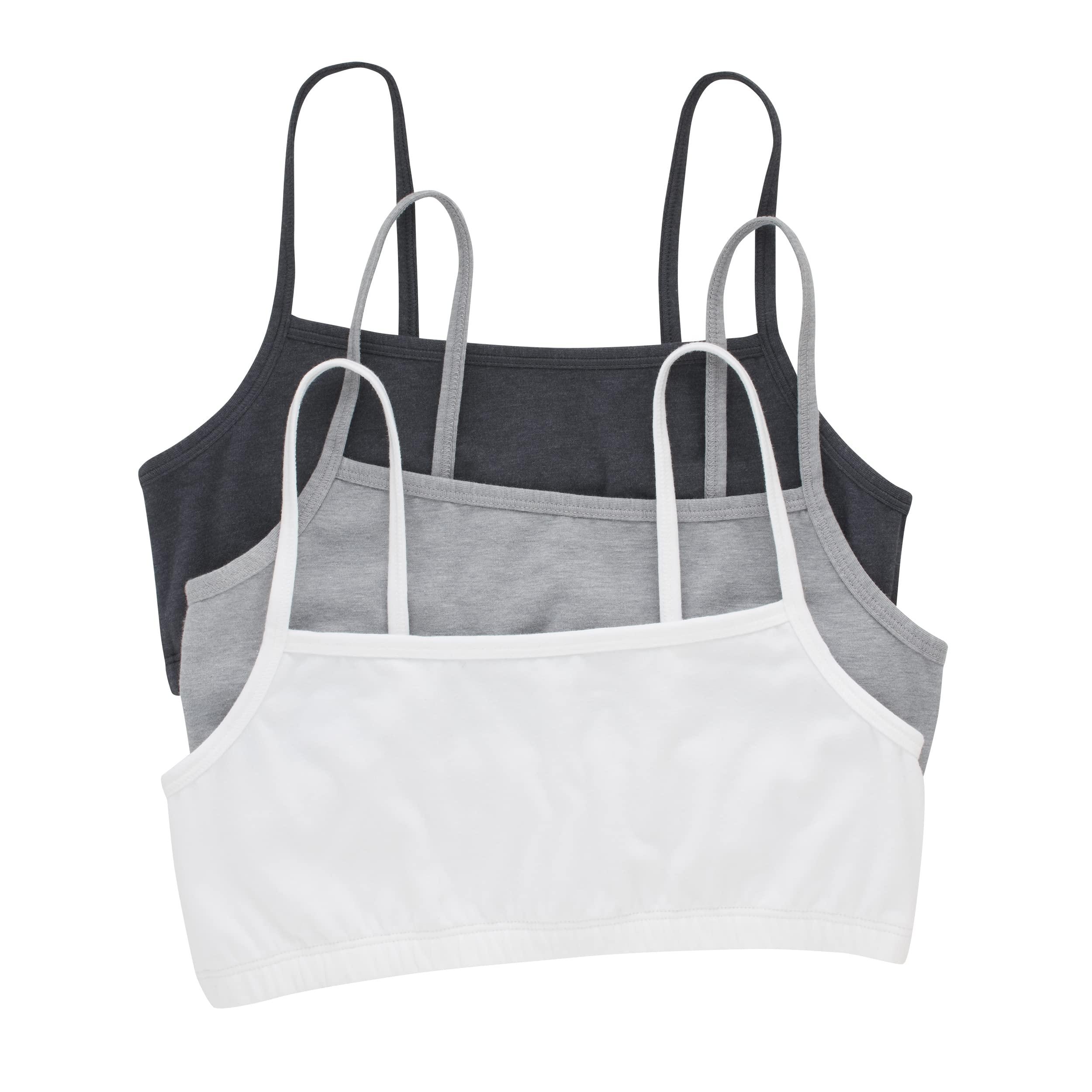 Hanes Women's Cotton String Bralette (3 Pack)