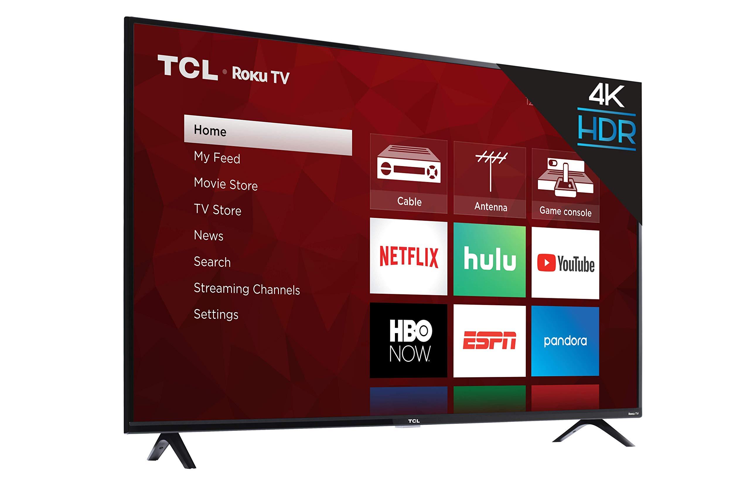 TCL 55S425 55 inch 4K Smart LED Roku TV (2019) - Image 3