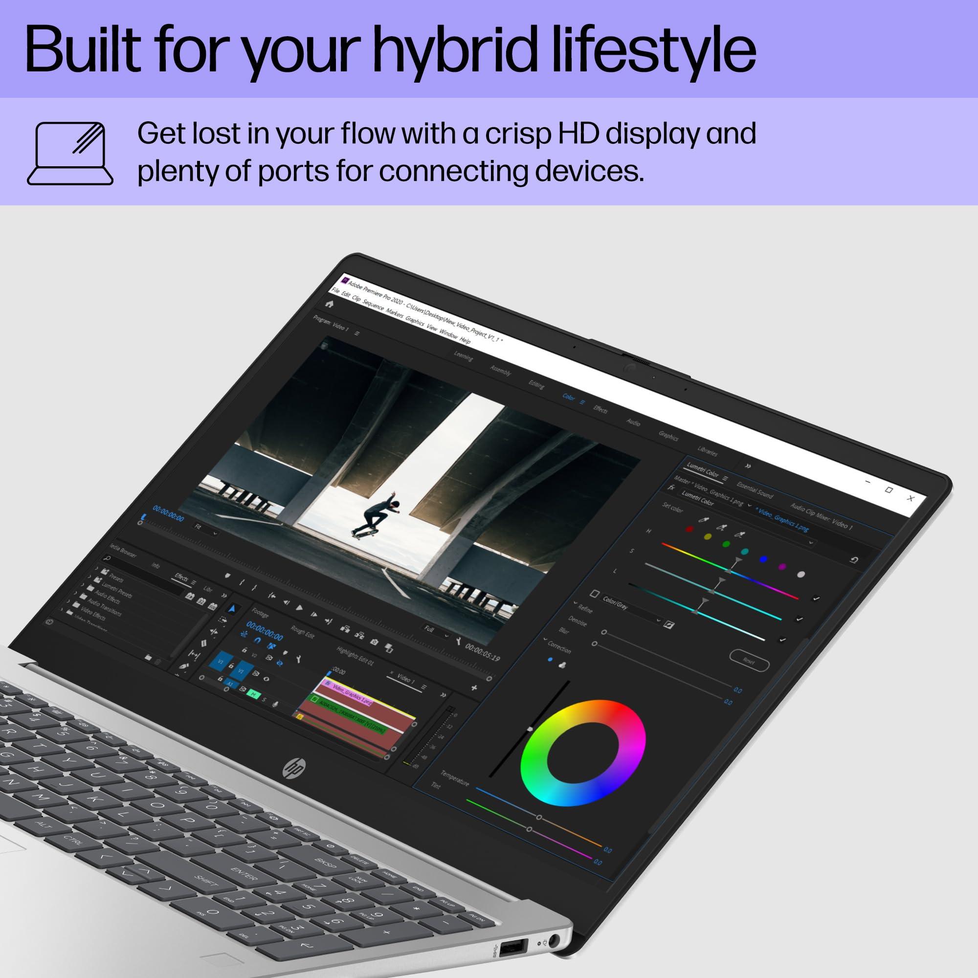 HP 15 inch Laptop, HD Display, 13th Generation Intel Core i5-1334U, 8 GB RAM, 512 GB SSD, Intel Iris Xe Graphics, Windows 11 Home, 15-fd0012nr (2024) - Image 7