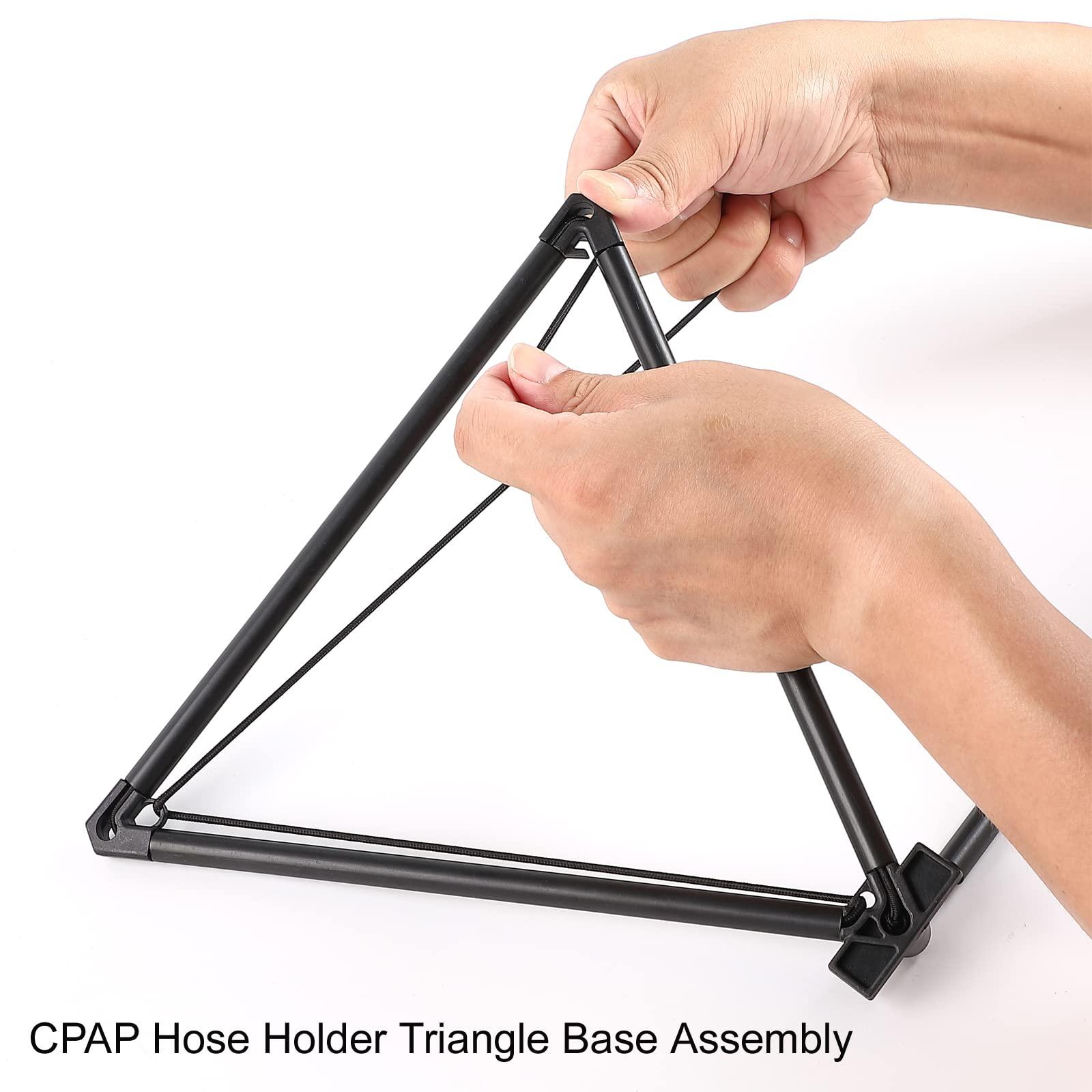 LONYEON CPAP Hose Holder - CPAP Hose Hanger for Bed Avoid Tangling and Prevent Blockage,Keeps The Air Hose Up and Away from Your Face and Arms to Make You Sleep Better,Black - Image 6